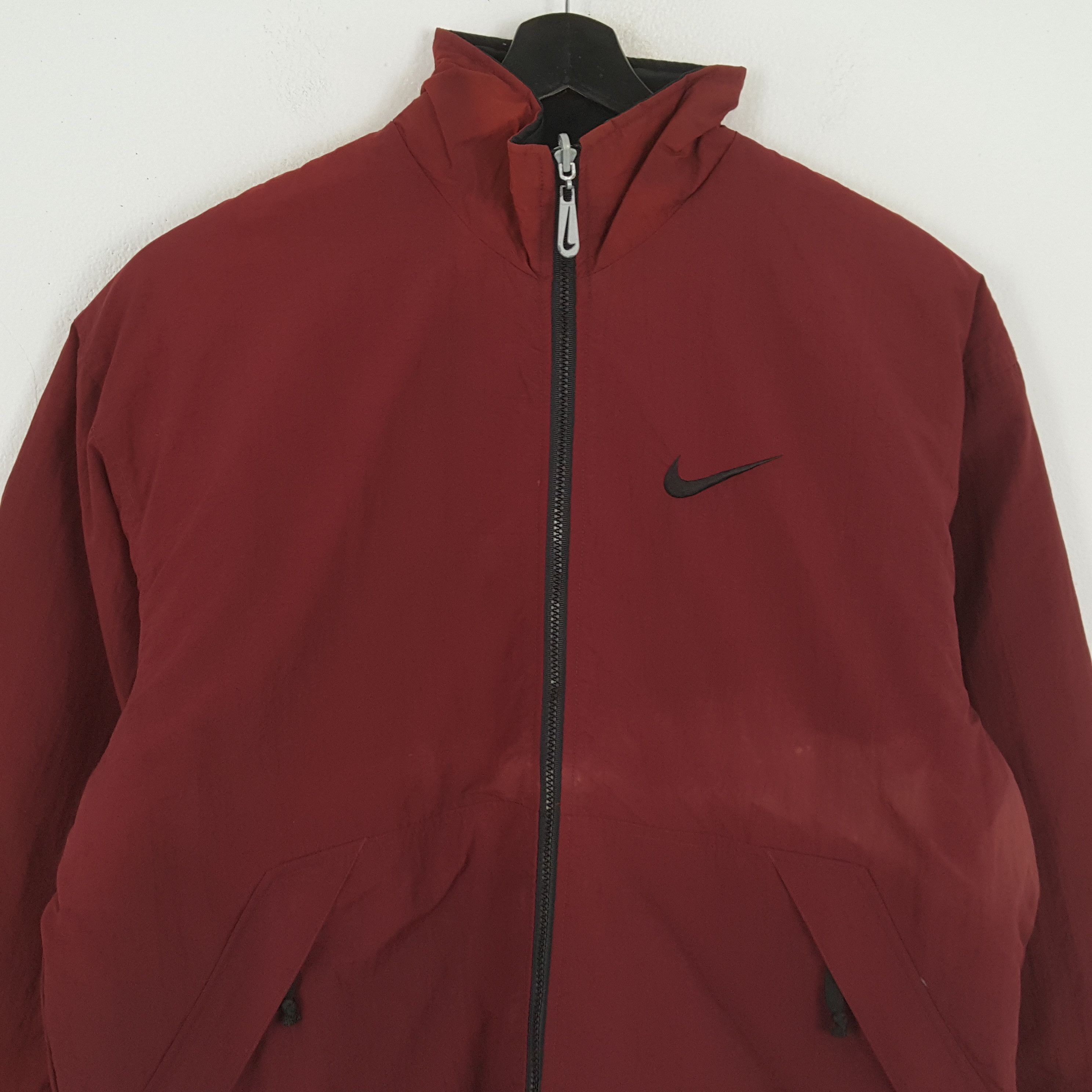 Nike × Vintage Nike Reversible Jacket Big Logo Design Size US XL / EU 56 / 4 - 4 Thumbnail