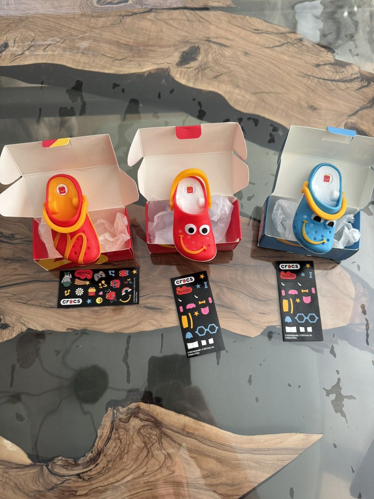Crocs Crocs x McDonald’s Keychain Collection 3-Pack New Size ONE SIZE - 1 Thumbnail