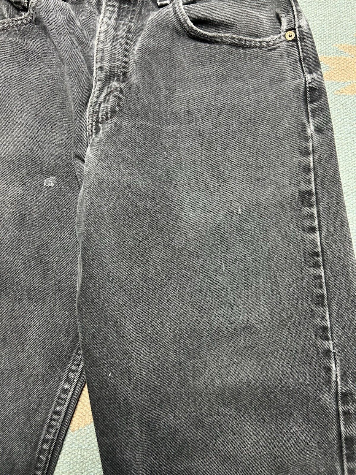Vintage 90s Levis 550 jeans relaxed faded distress skater USA 30x31 Size US 30 / EU 46 - 6 Thumbnail
