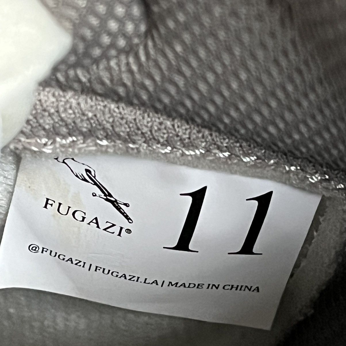 Fugazi New Fugazi One in The Chamber High White/Grey Shoes Size 11 Size US 11 / EU 44 - 12 Thumbnail