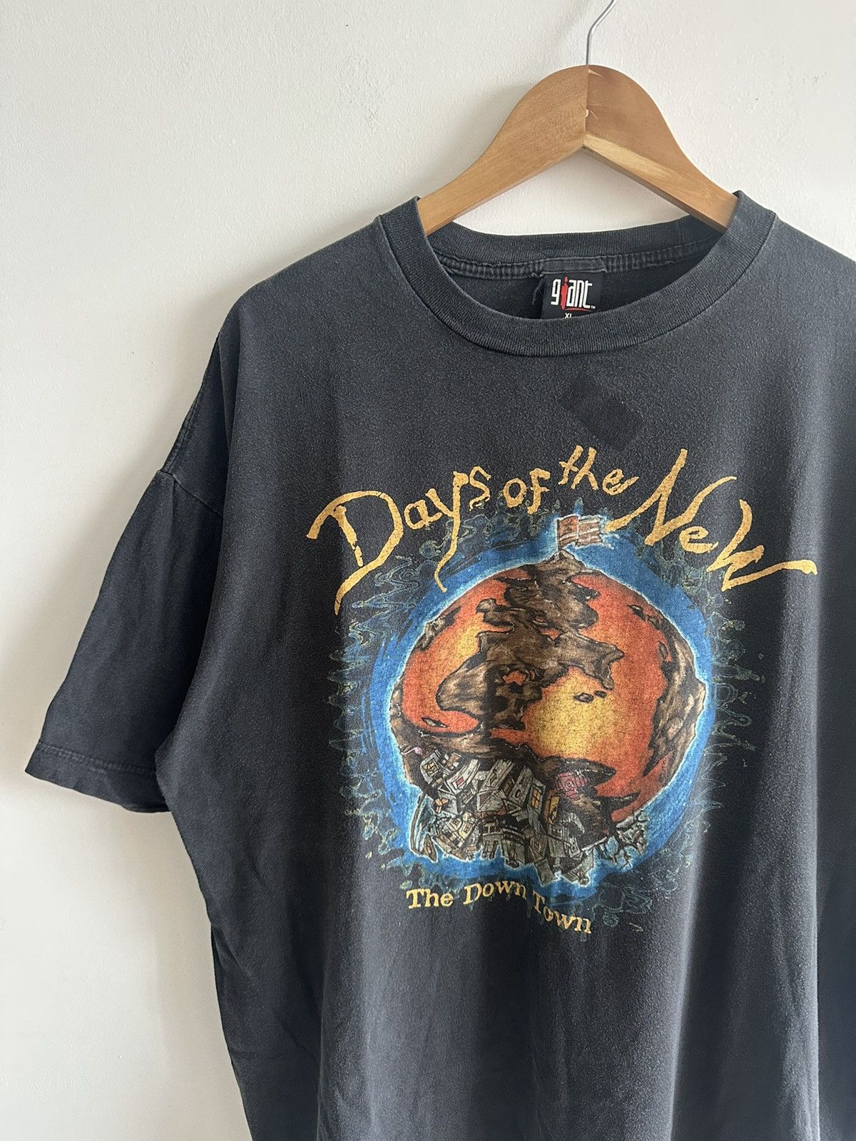 Vintage 90’s Days of the New Rock band tees Down Town USA