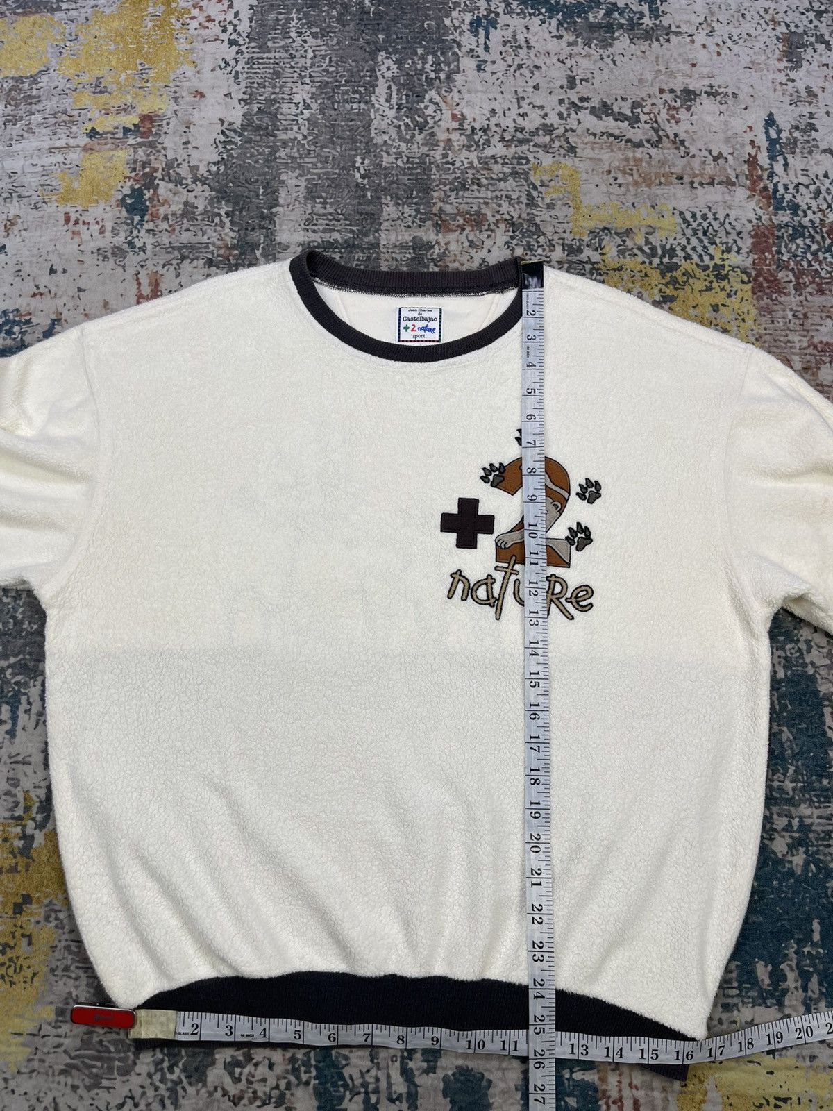Jean Charles De Castelbajac Jean Charles De Castelbajac x +2 Nature Fleece Sweatshirt Size US M / EU 48-50 / 2 - 11 Thumbnail