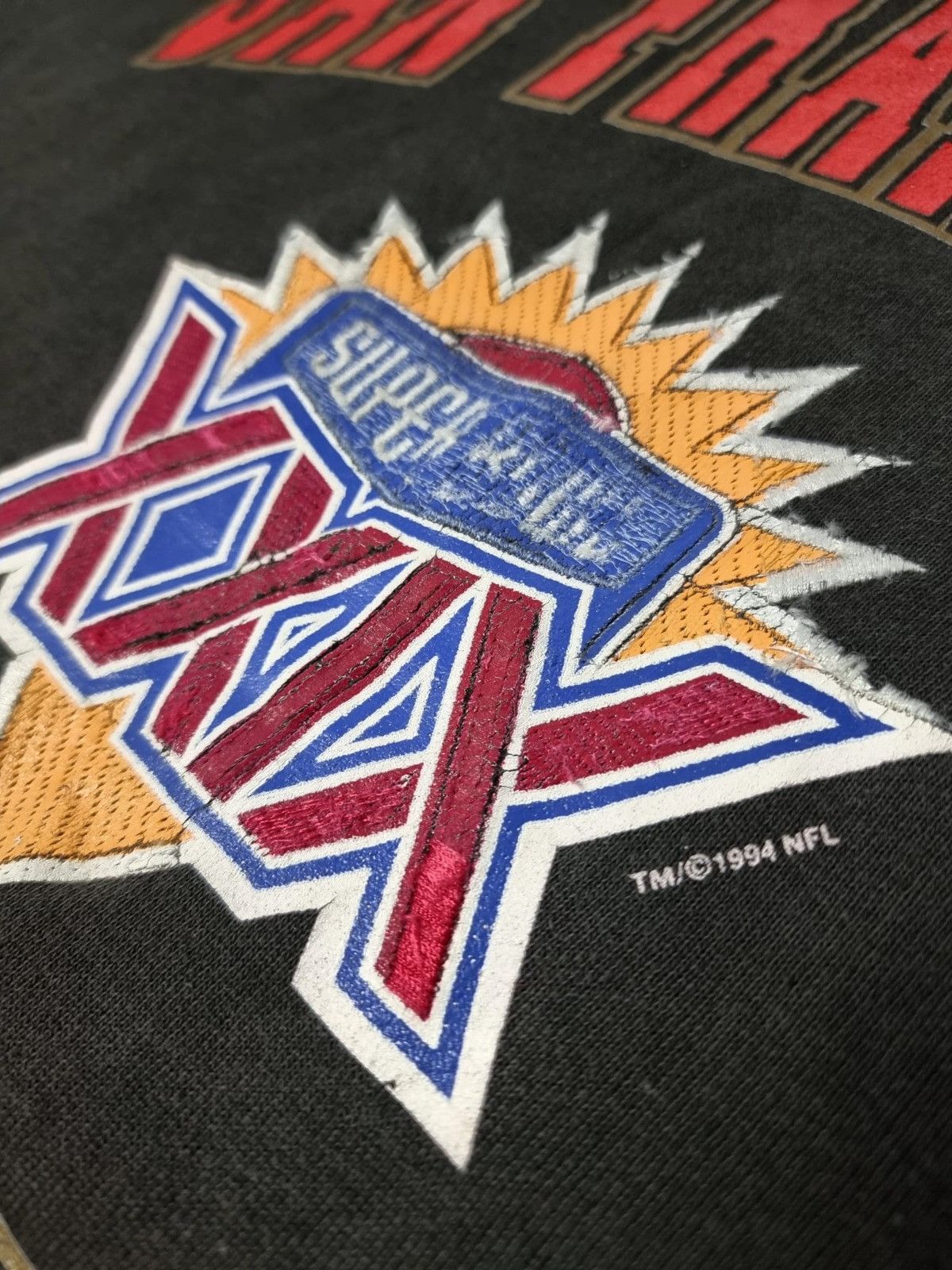 Starter × Vintage vintage 90s Starter Super Bowl 49ers boxy crewneck M Size US M / EU 48-50 / 2 - 2 Thumbnail