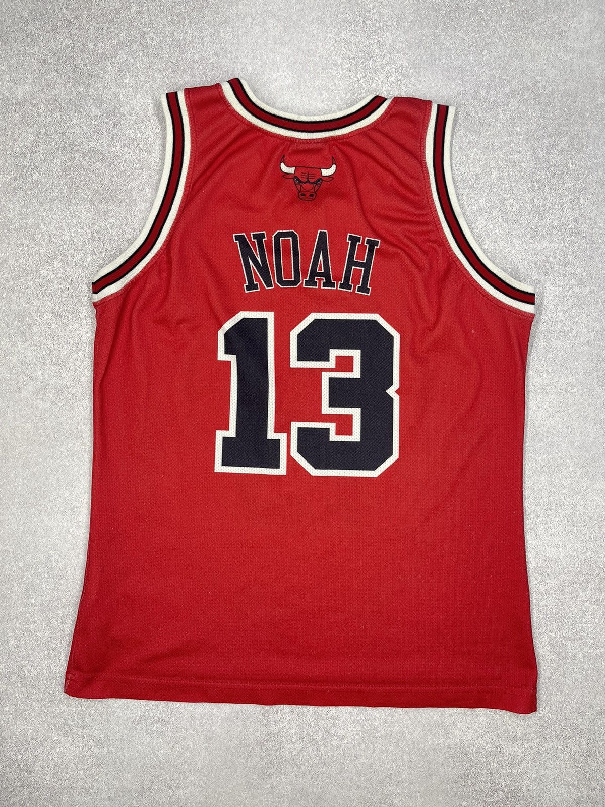 Champion × NBA × Vintage Vintage Champion Chicago Bulls Noah 13 NBA Jersey Basketball Size US S / EU 44-46 / 1 - 2 Thumbnail