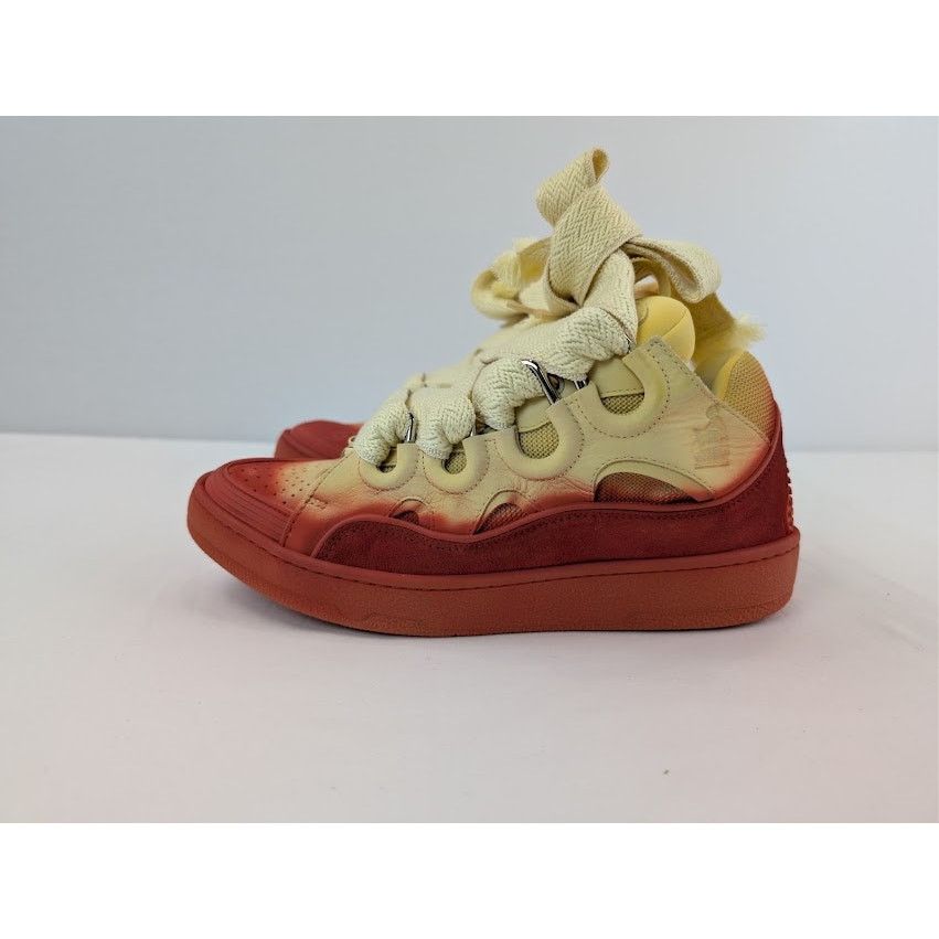 Lanvin o1rshd1 Curb Radiant Spray Effect Sneakers in Venus / Dune Size US 8 / EU 41 - 10 Thumbnail
