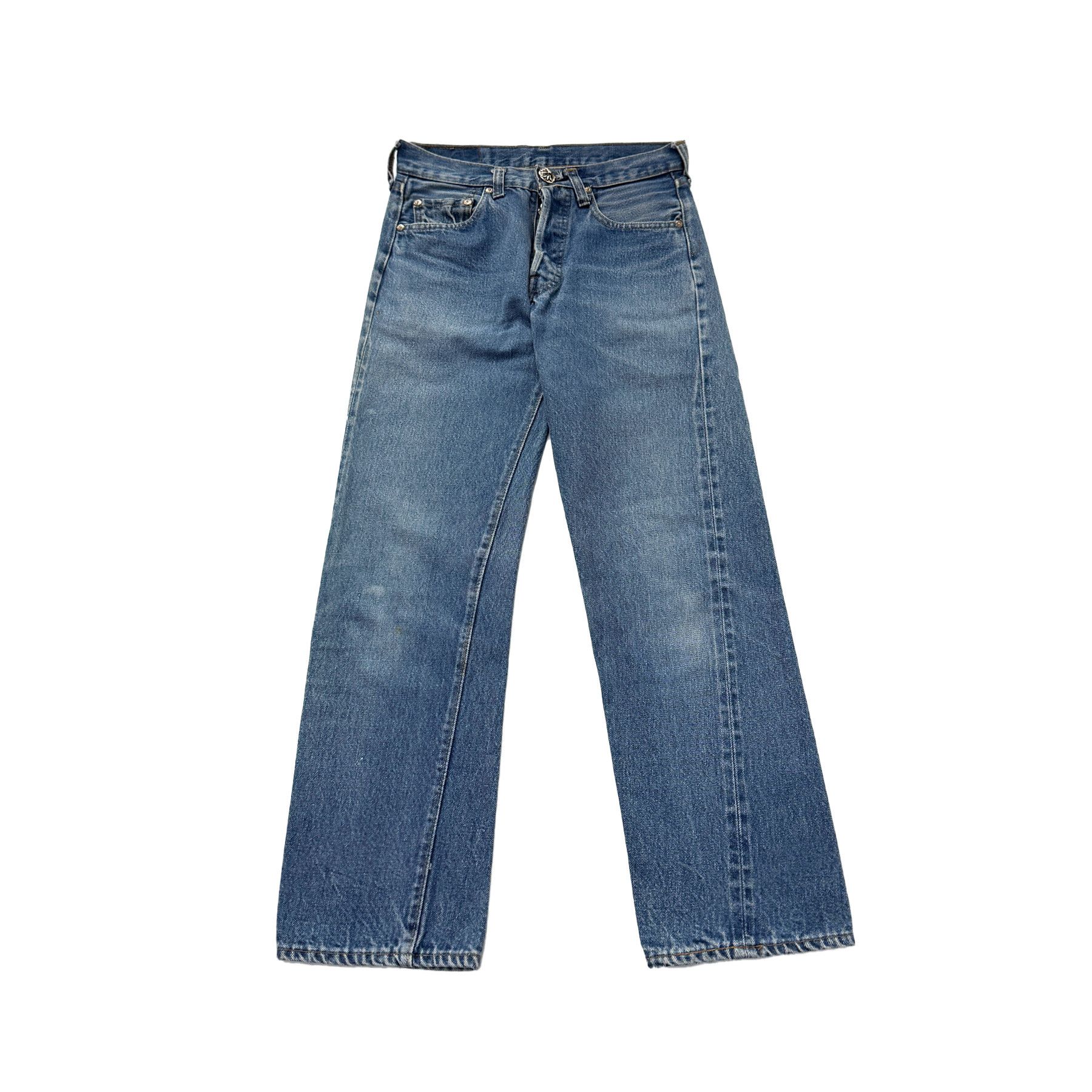Chrome Hearts Chrome Hearts Levi's 501 Denim Jeans Size 26" / US 2 / IT 38 - 1 Thumbnail