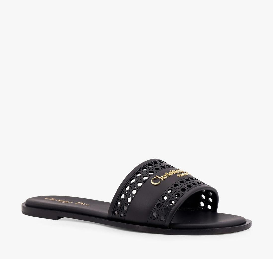 Dior CHRISTIAN DIOR D-LANE SLIDES SIZE 36.5 Size ONE SIZE - 2 Thumbnail