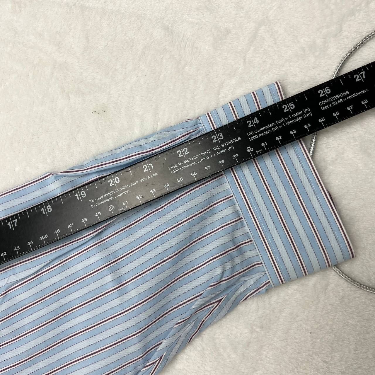 Brooks Brothers Brooks Brothers Shirt Men 16 1/2 - 35 Striped Button Down Size US L / EU 52-54 / 3 - 6 Thumbnail