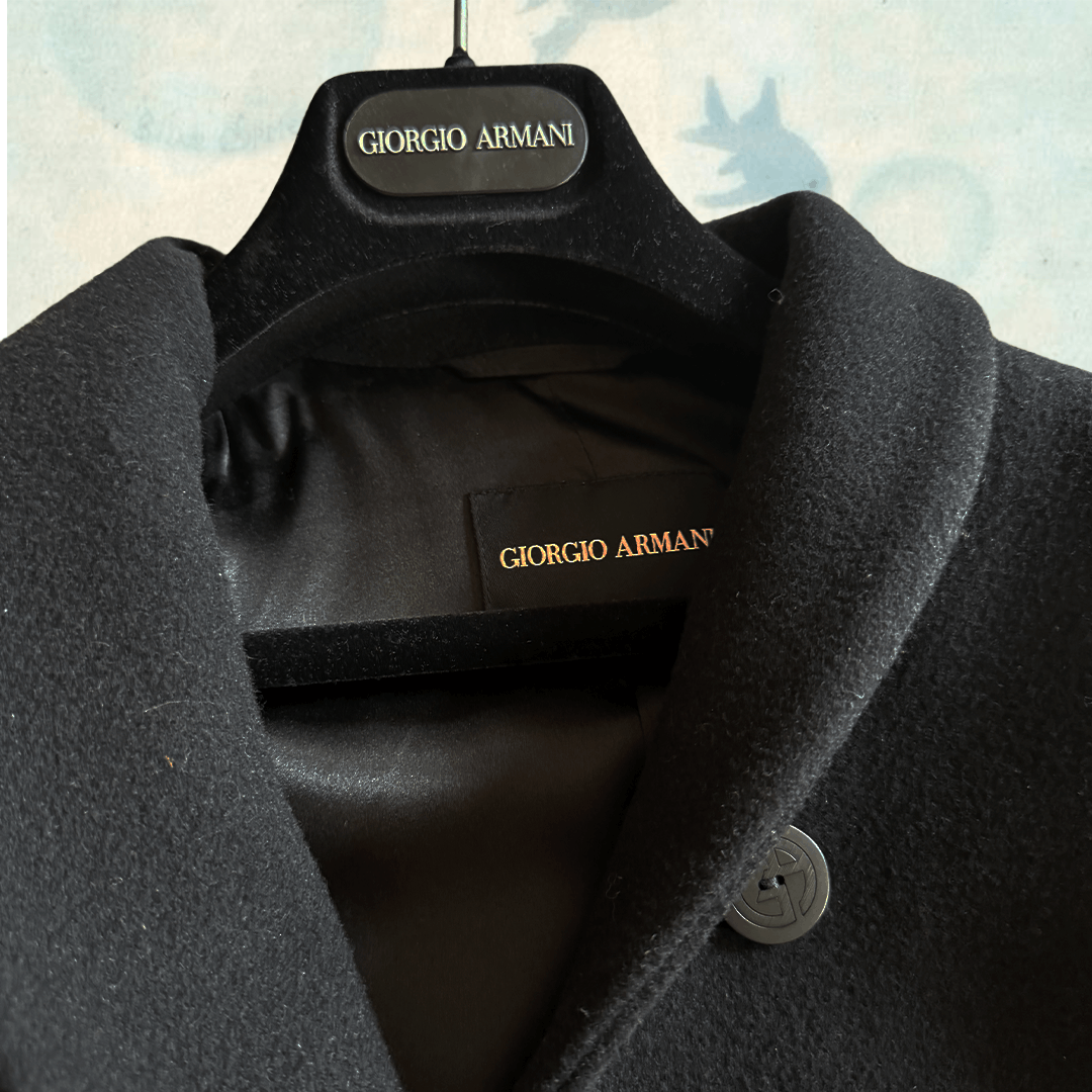 Giorgio Armani Giorgio Armani Structured Wool Blazer Size S / US 4 / IT 40 - 2 Thumbnail
