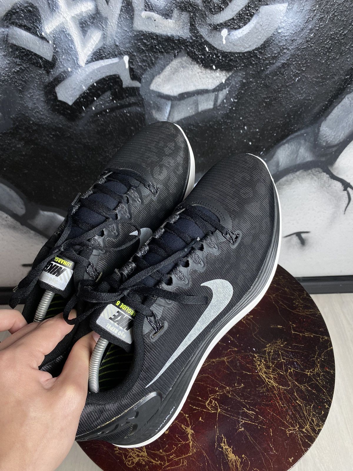 Nike Nike Lunarglide 5 Running Reflective Sneakers Shoes Size US 11.5 EUR 45.5 Size US 11.5 / EU 44-45 - 8 Thumbnail