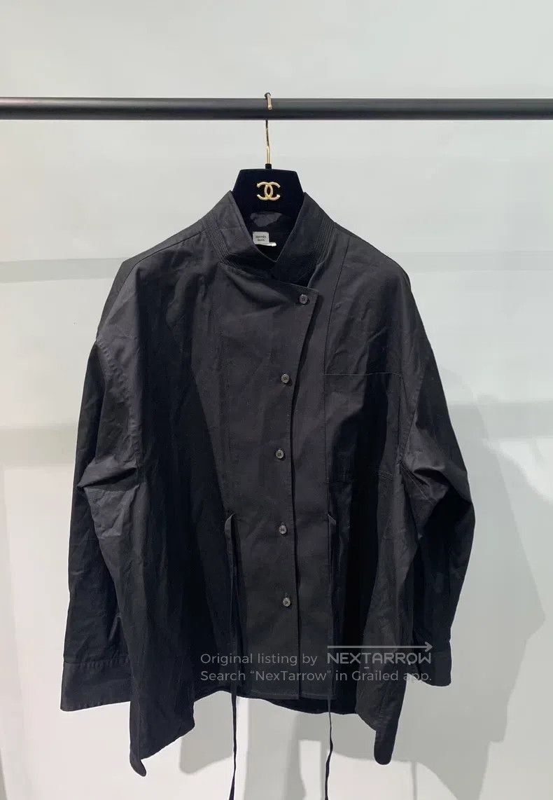 Hermes Hermes Black Drawstring Shirt Skirt Size XS / US 0-2 / IT 36-38 - 1 Thumbnail