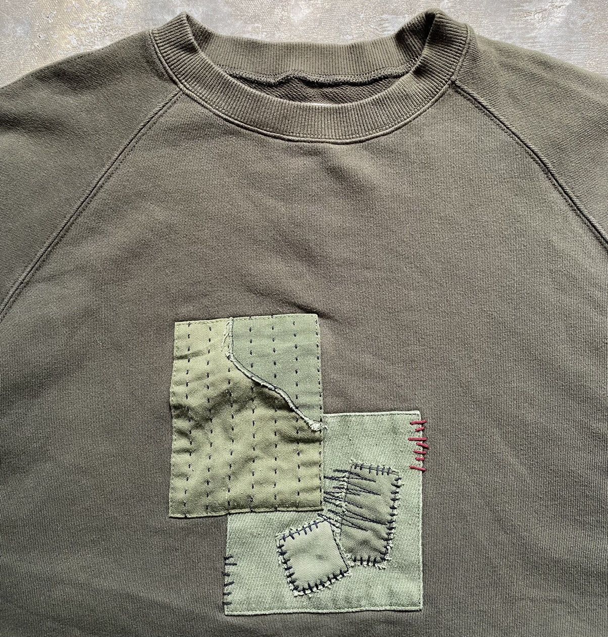 GOOPiMADE Goopimade x Syndro Boro Patchwork Loose Sweater Size US L / EU 52-54 / 3 - 4 Thumbnail