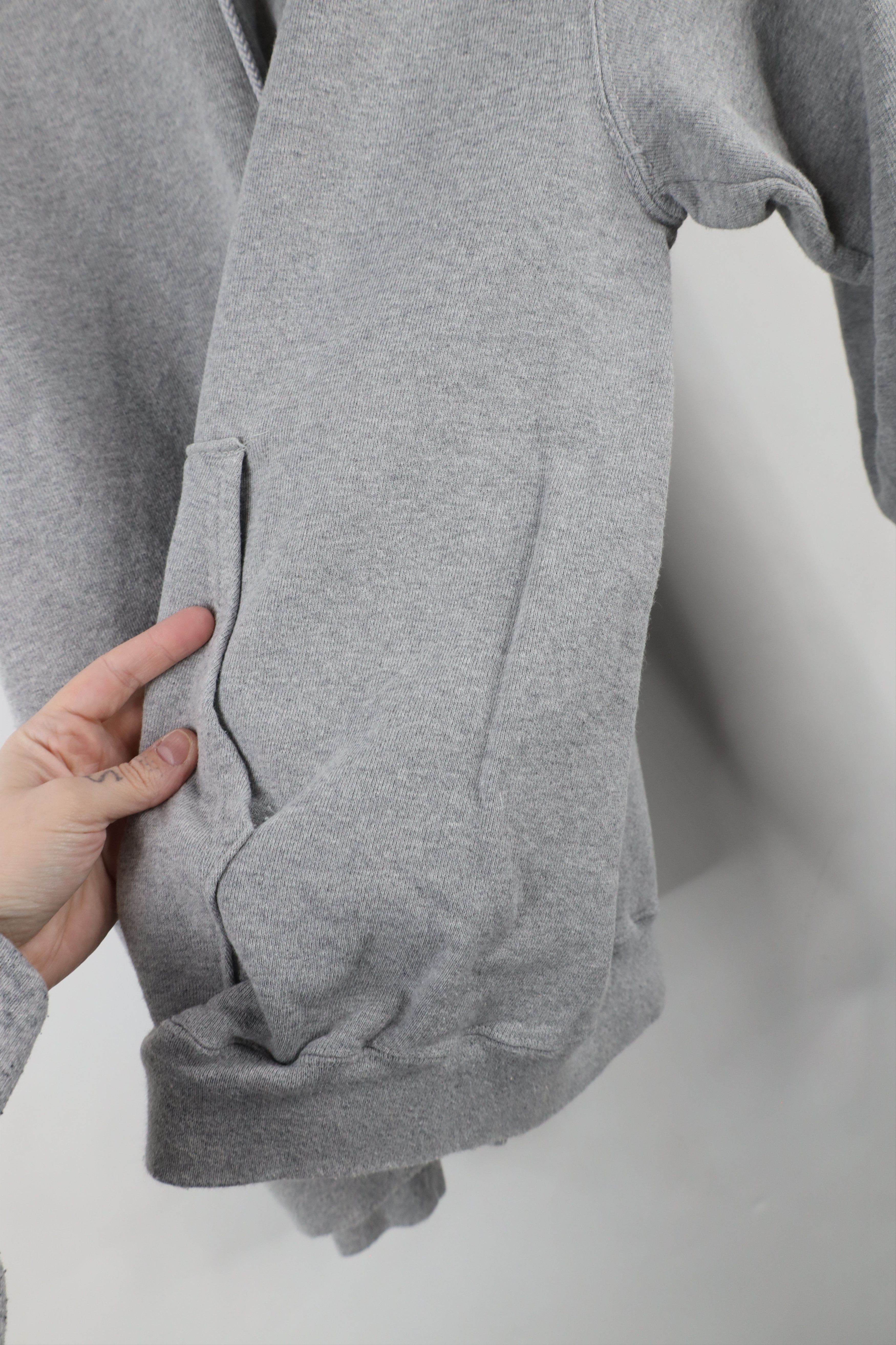 Champion × Vintage Vintage 90s Champion Logo Heavyweight Hoodie Sweatshirt Gray Size US XL / EU 56 / 4 - 7 Thumbnail