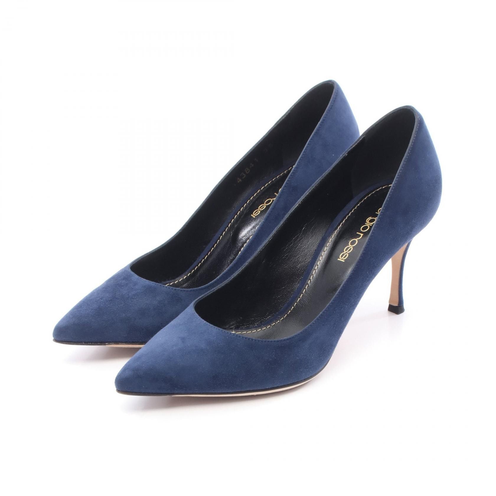 Other Sergio Rossi Classic Suede Pumps Suede Shoes DUTY FREE for USA