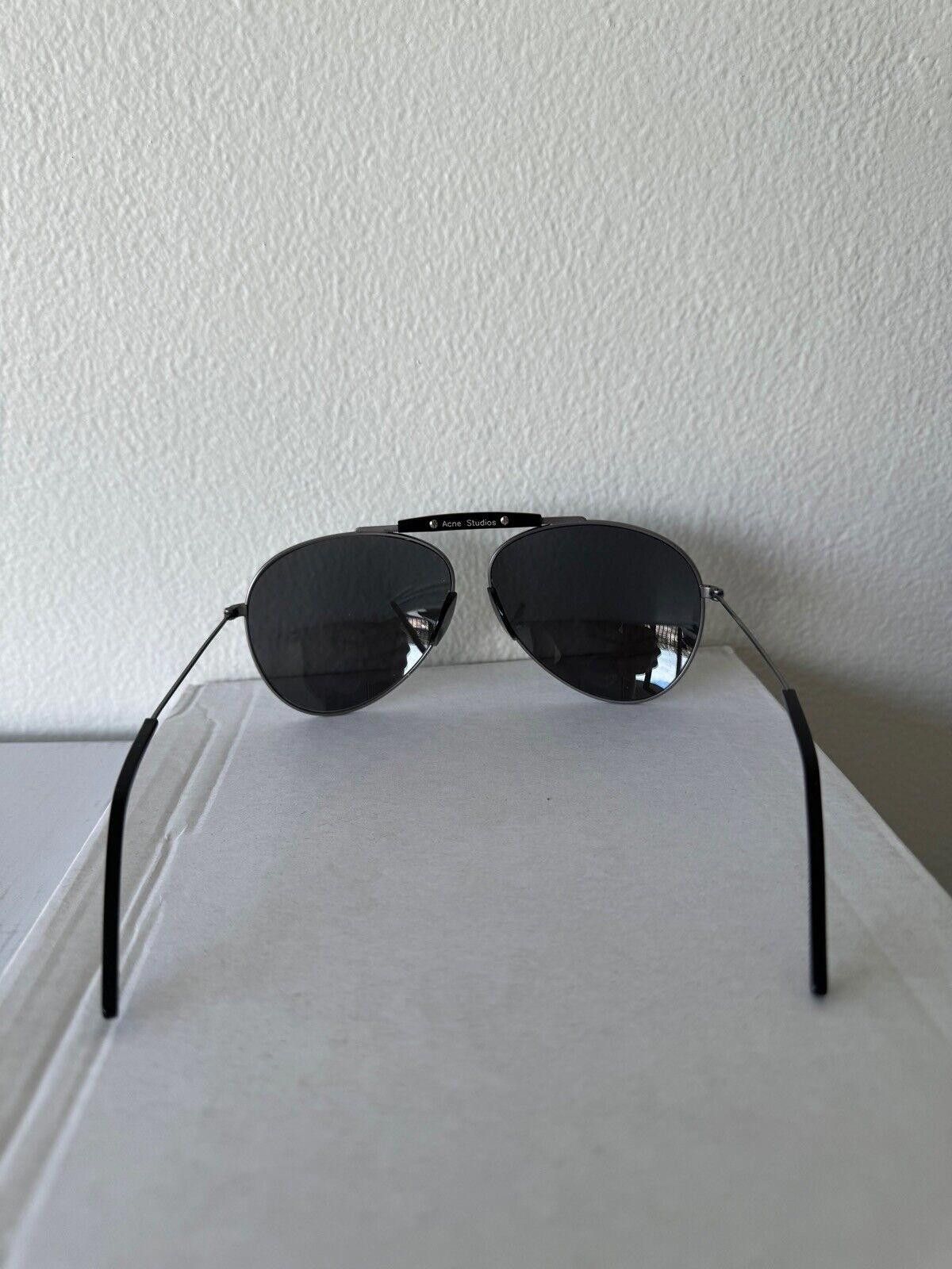 Acne Studios New Acne Studios sunglasses glasses mens howard silver black Size ONE SIZE - 5 Thumbnail
