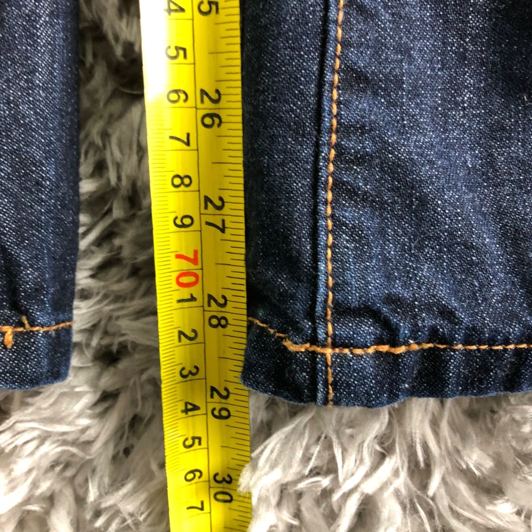 XOXO XOXO Jeans Womens Size 9/10 Mid Rise Blue Jeans Straight Leg Denim Cotton Classic blue XOXO Womens Jeans 9/10 Mid Rise Dark Wash Size 29 Inseam 29 In Size 30" / US 8 / IT 44 - 3 Thumbnail