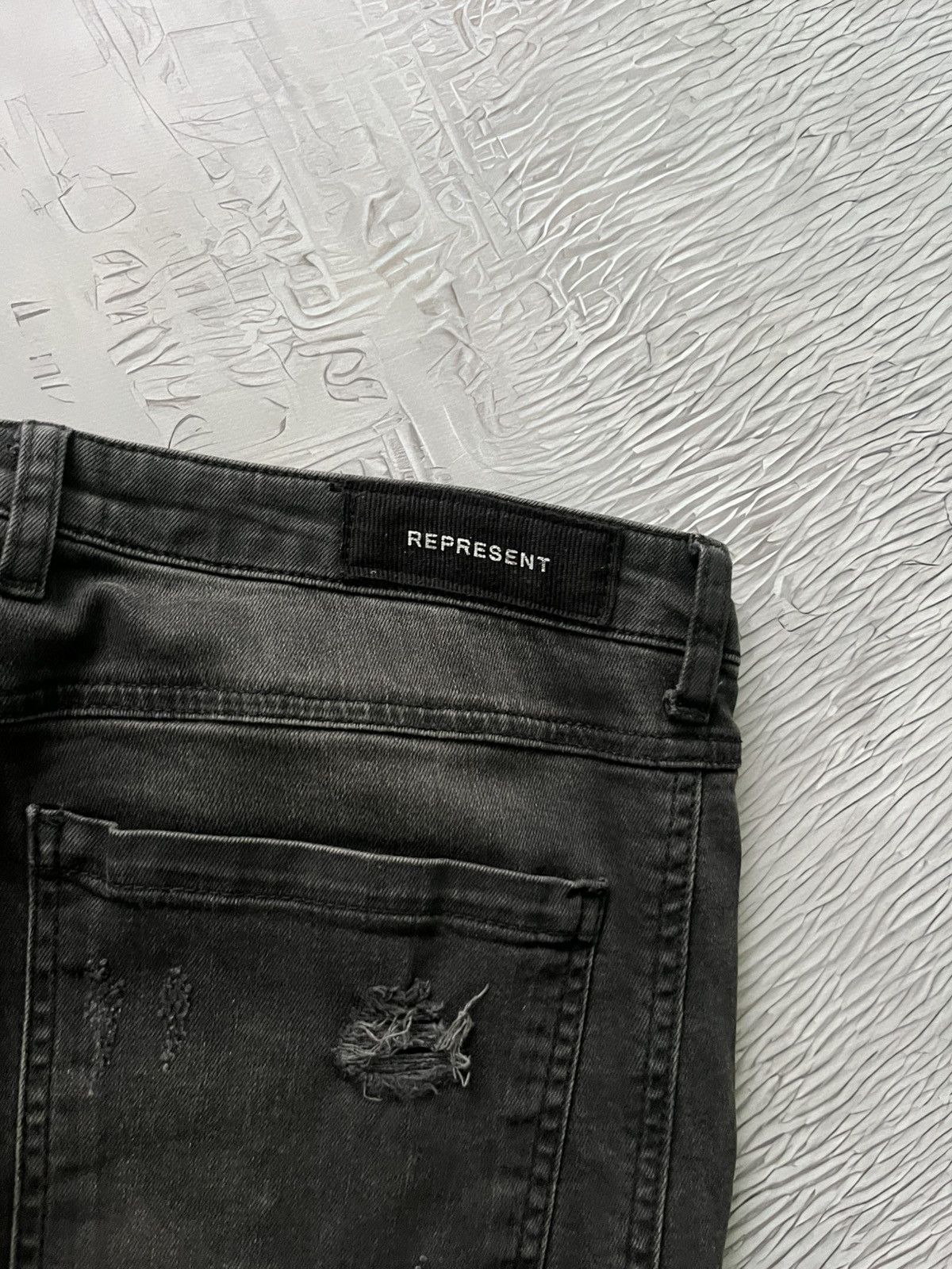 Represent Clo. Y2K Represent Avant Garde Jeans Streetwear Black Size US 34 / EU 50 - 11 Thumbnail