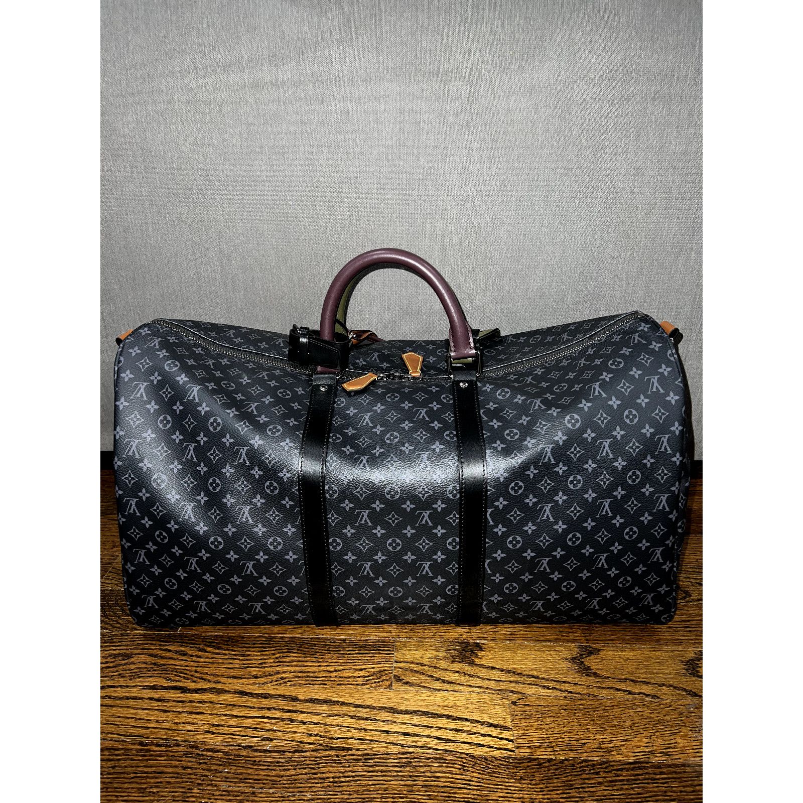 Louis Vuitton Louis Vuitton Keepall Bandouliere Patchwork Travel Bag Size ONE SIZE - 6 Thumbnail