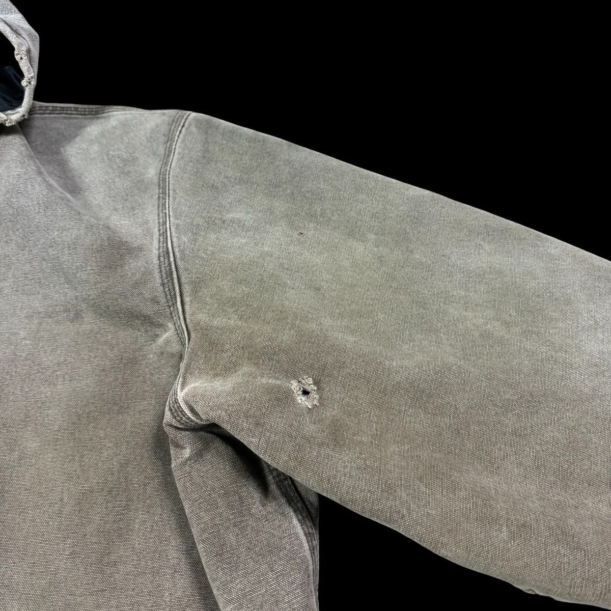 Carhartt Vintage 90s J06 CHT Faded Distressed Full Zip Jacket 2XL Size US XXL / EU 58 / 5 - 5 Thumbnail