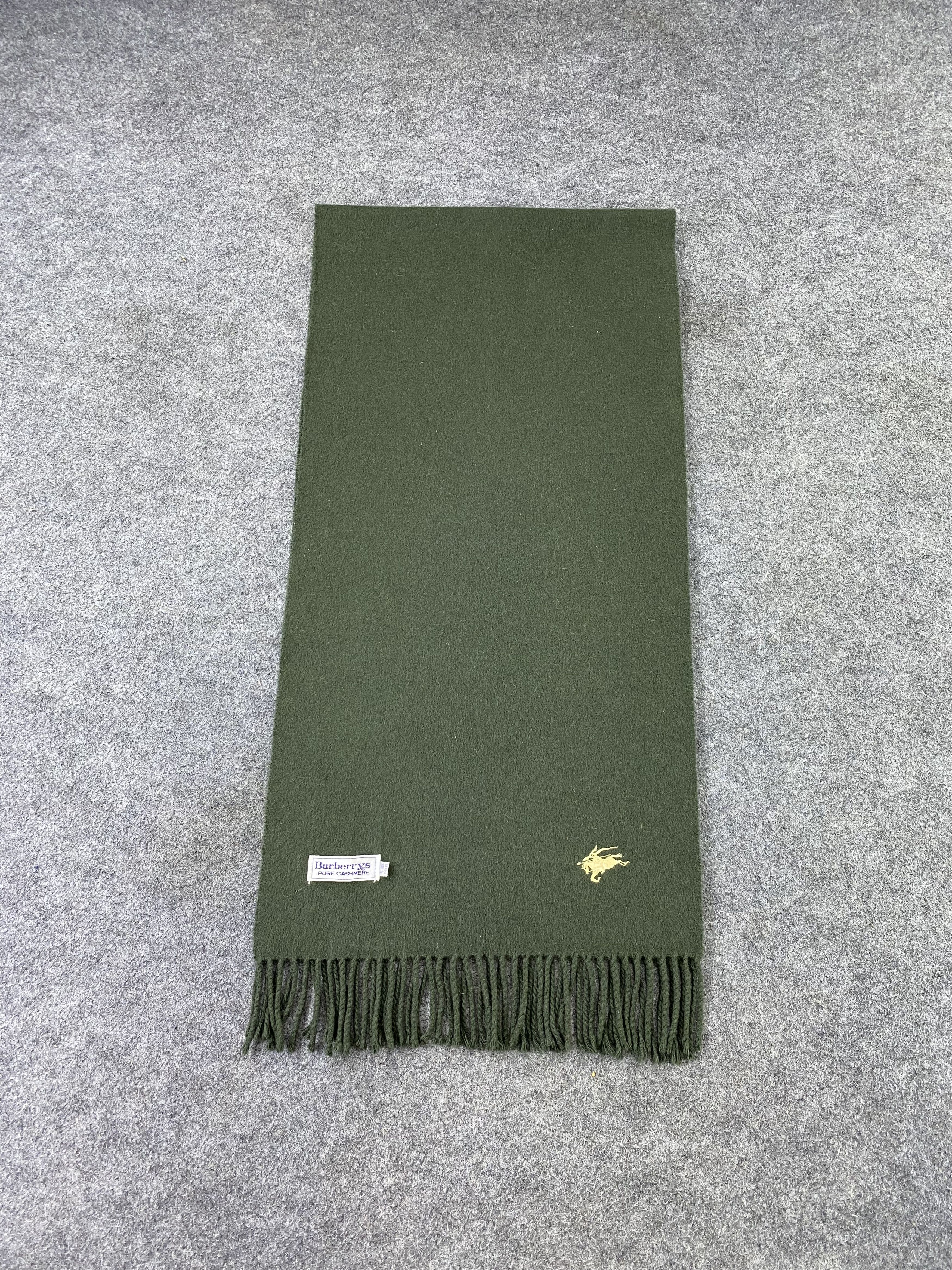 Burberry Burberry Cashmere Scarf / Muffler / Neckwear-T1496 Size ONE SIZE - 2 Thumbnail