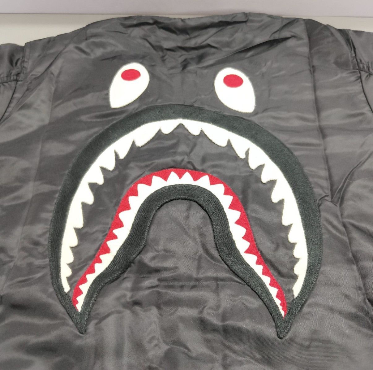 Bape A Bathing Ape Shark MA-1 Bomber Jacket Size US L / EU 52-54 / 3 - 5 Thumbnail