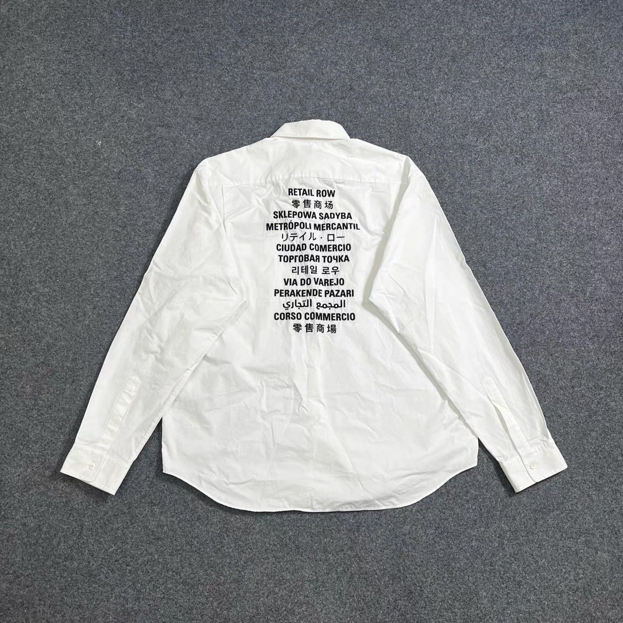 Balenciaga Balenciaga Co-branded Shirt K28 Size XS / US 0-2 / IT 36-38 - 2 Thumbnail