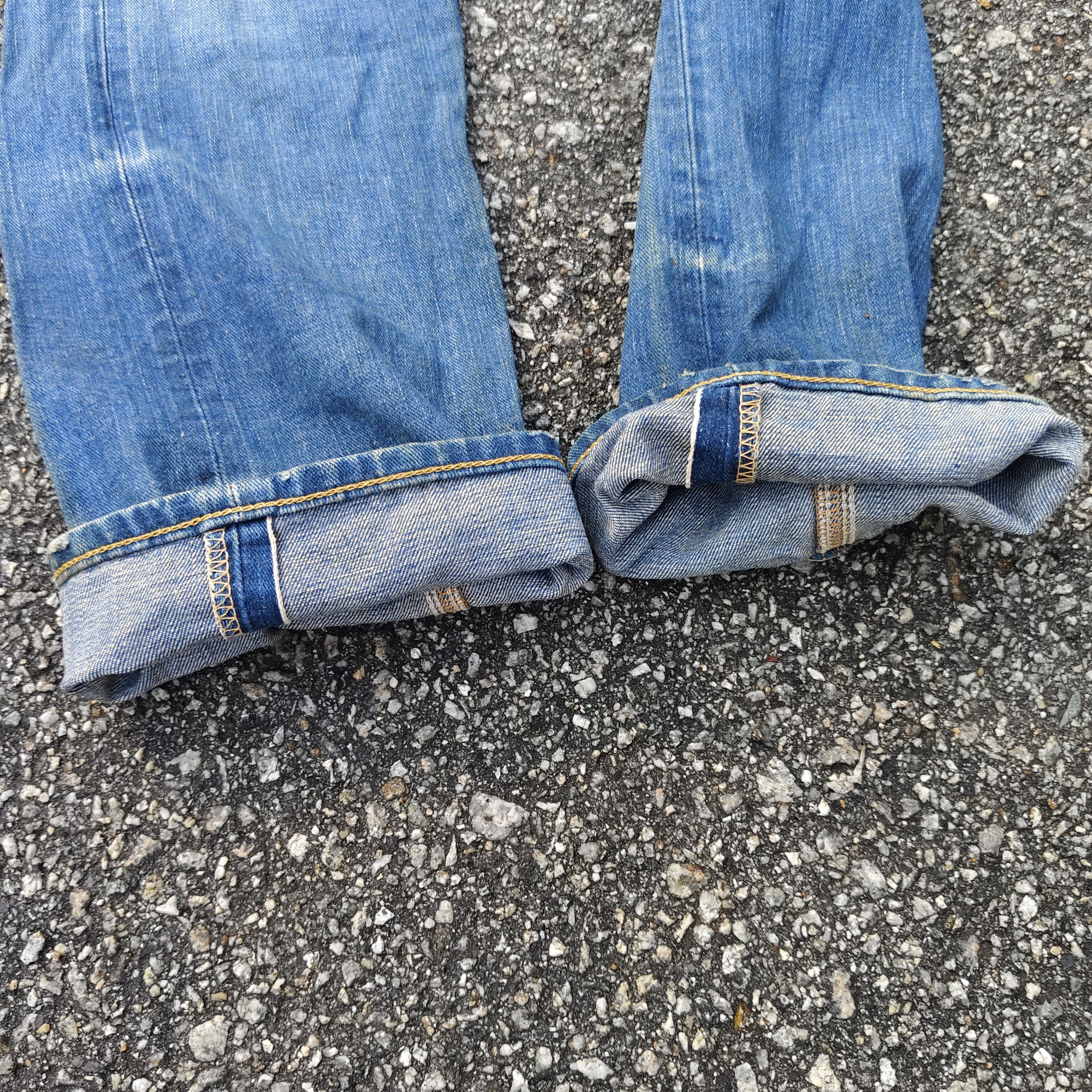 Lee Vintage 90s Lee Center Tag Selvedge Jean Size US 28 / EU 44 - 3 Thumbnail