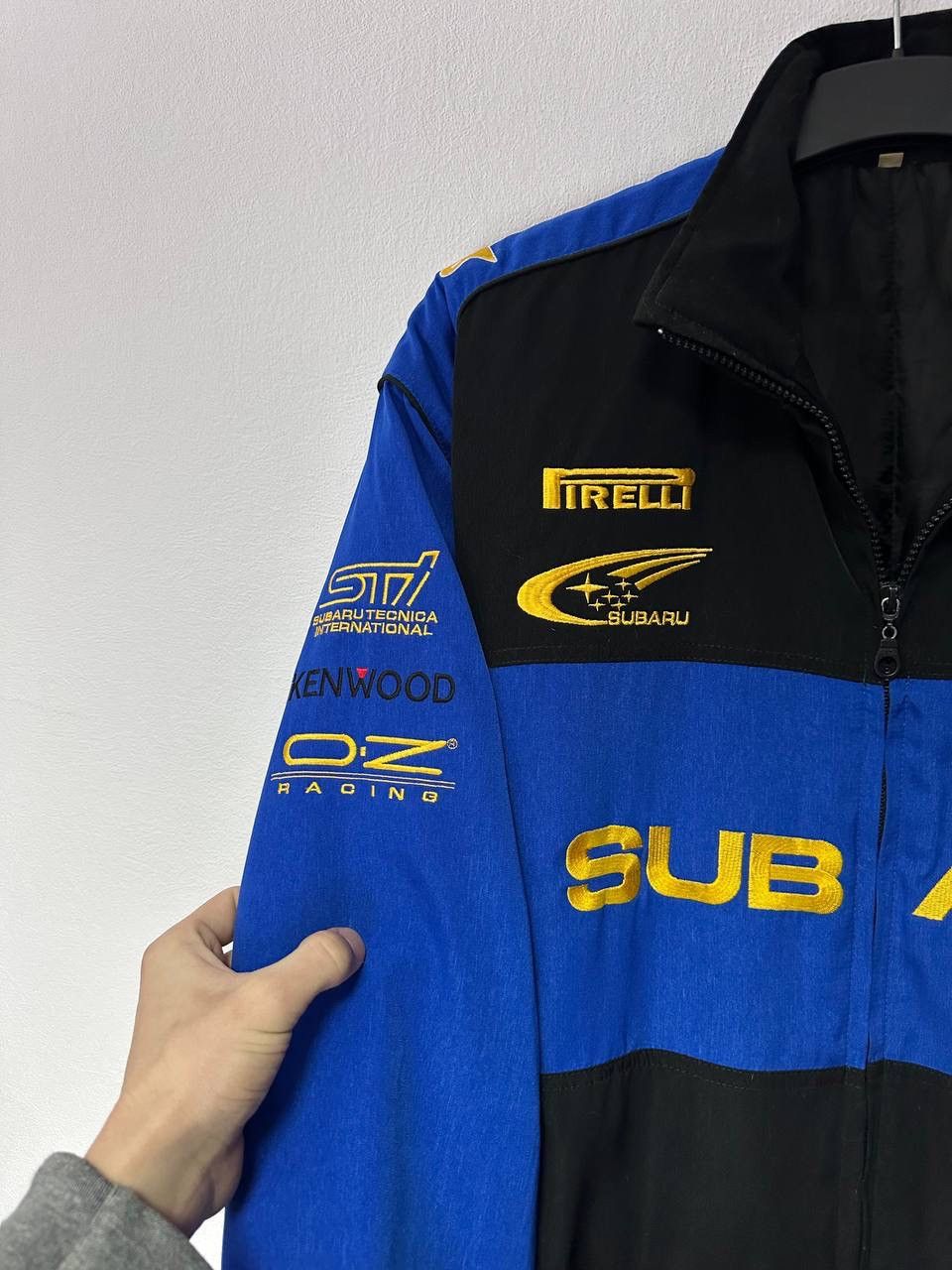 Formula 1 Subaru World Rally Team Vintage Racing Jacket Pirelli STI Size US XL / EU 56 / 4 - 5 Thumbnail