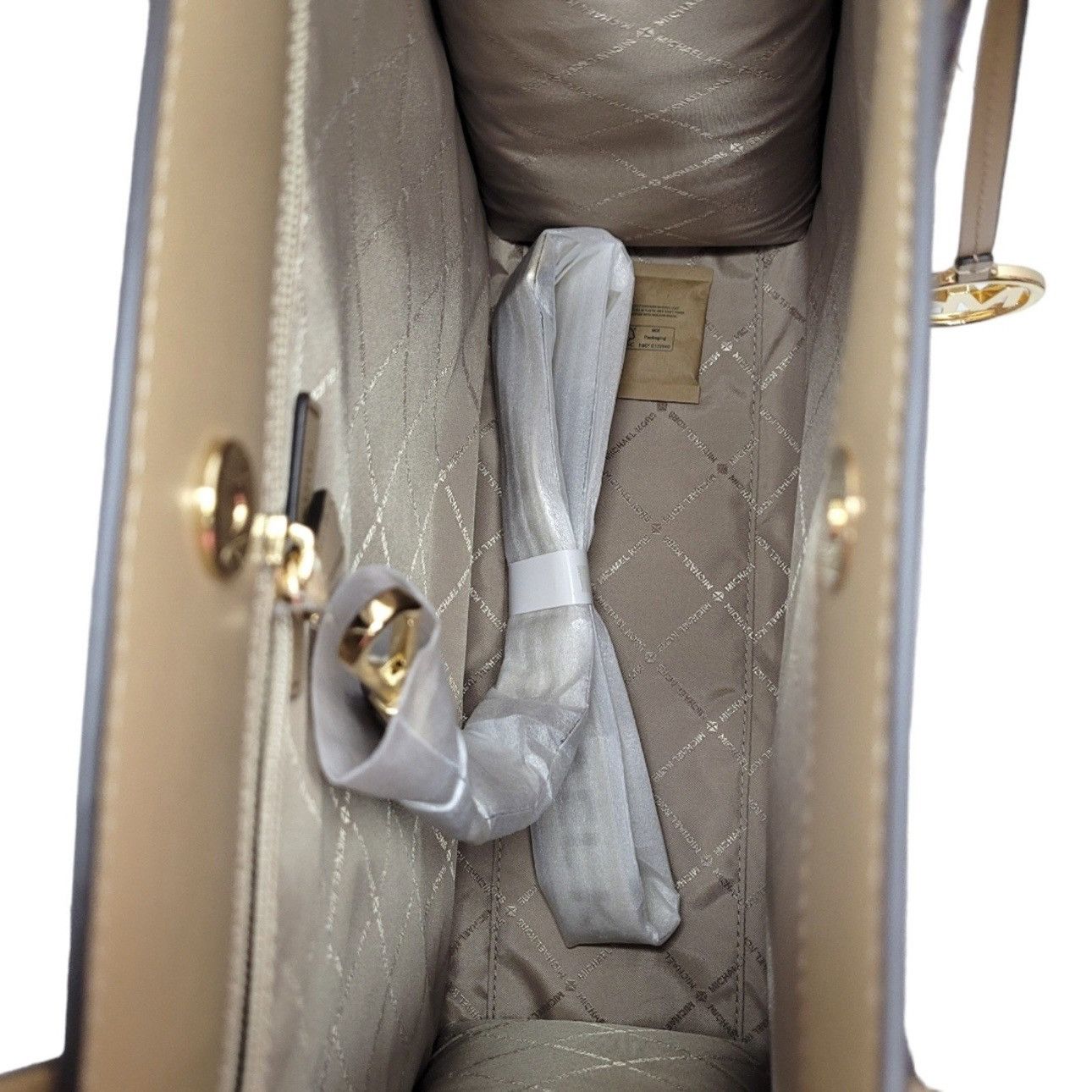 Michael Kors Michael Kors MAPLE CAMEL MULTI KEMPNER NS Tote Bag Large Size ONE SIZE - 5 Thumbnail