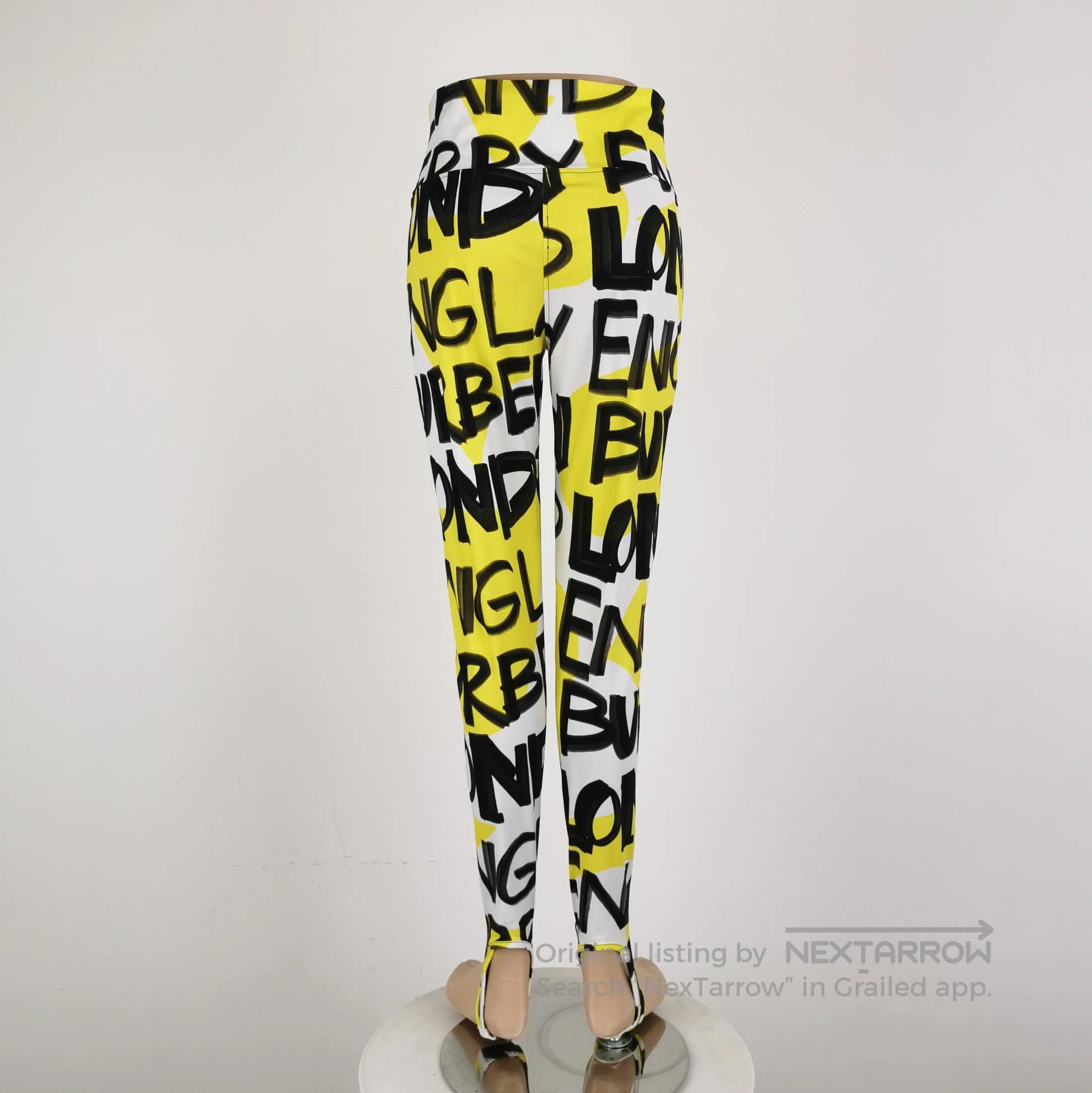 Burberry Burberry Bold Graphic Slim Fit Pants . Size US 32 / EU 48 - 3 Thumbnail