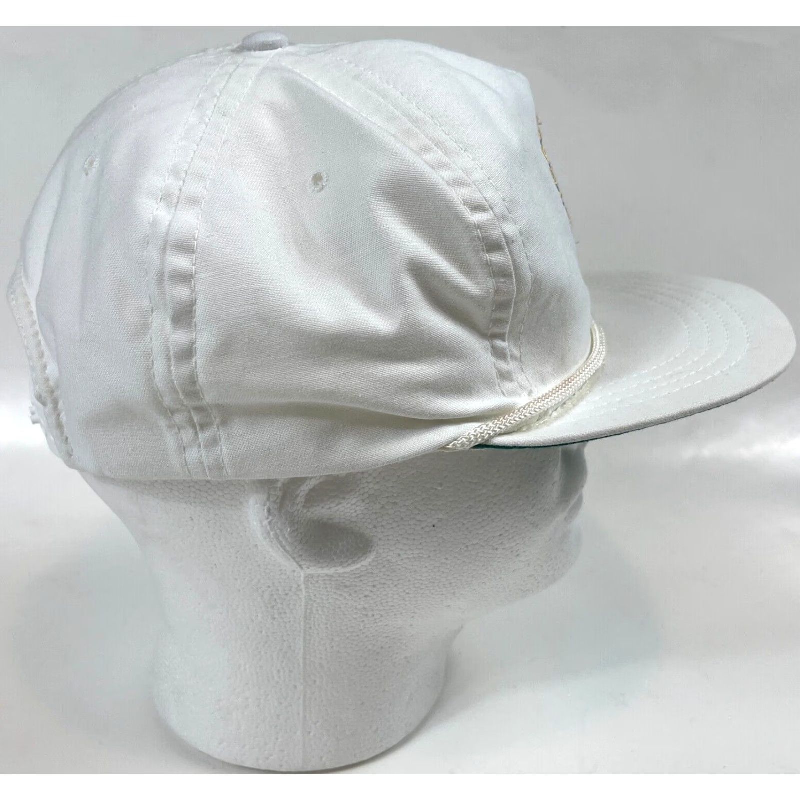 Vintage VINTAGE Cali-Fame California Coast Club Snapback Hat Cap Men One Size White 90s Beach Made in USA Size ONE SIZE - 4 Thumbnail