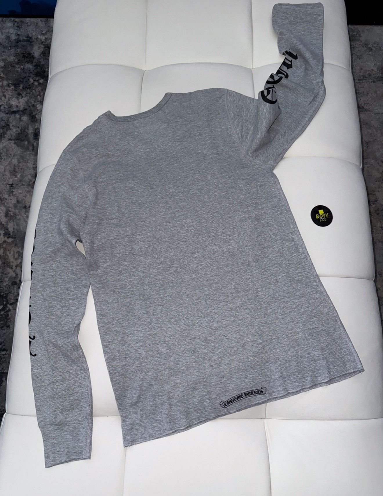 Chrome Hearts Chrome hearts logo thermal long sleeve t shirt Size US XL / EU 56 / 4 - 4 Thumbnail