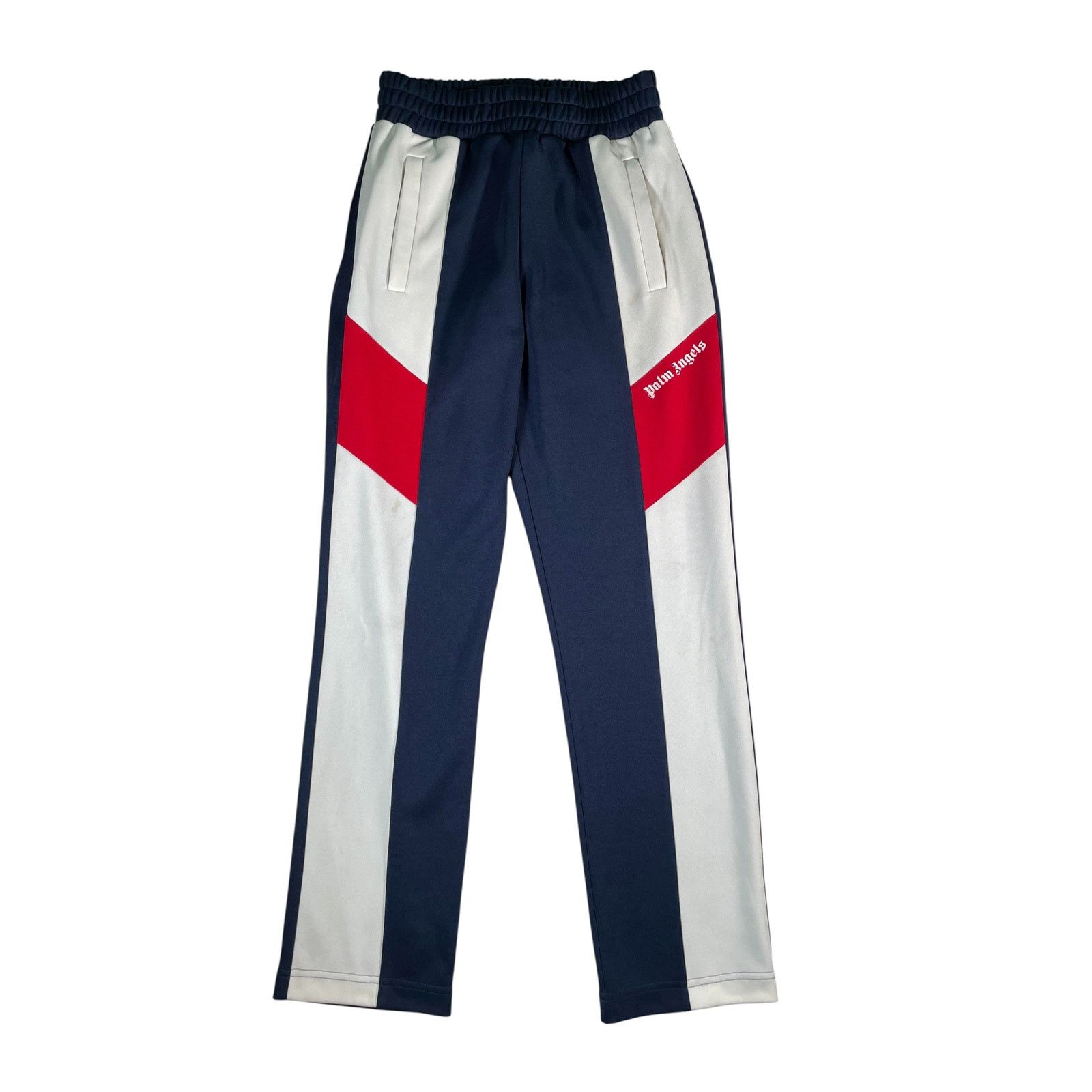 Palm Angels Palm Angels Blue, White & Red Track Pants Size US 30 / EU 46 - 1 Thumbnail