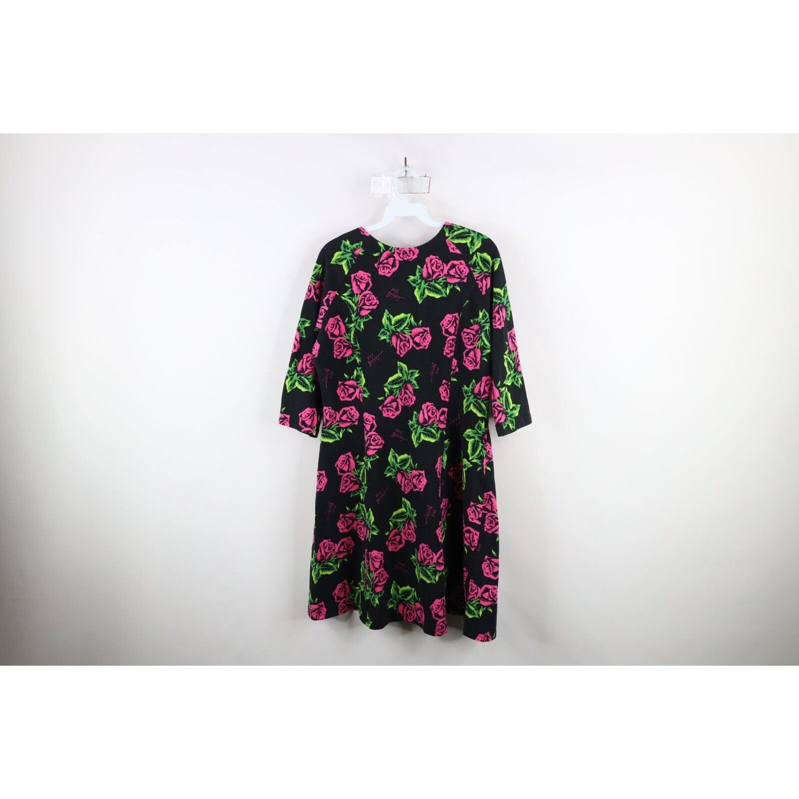 Betsey Johnson Betsey Johnson Faded Rockabilly Flower Rose Dress Size XXL / US 16-18 / IT 52-54 - 10 Thumbnail
