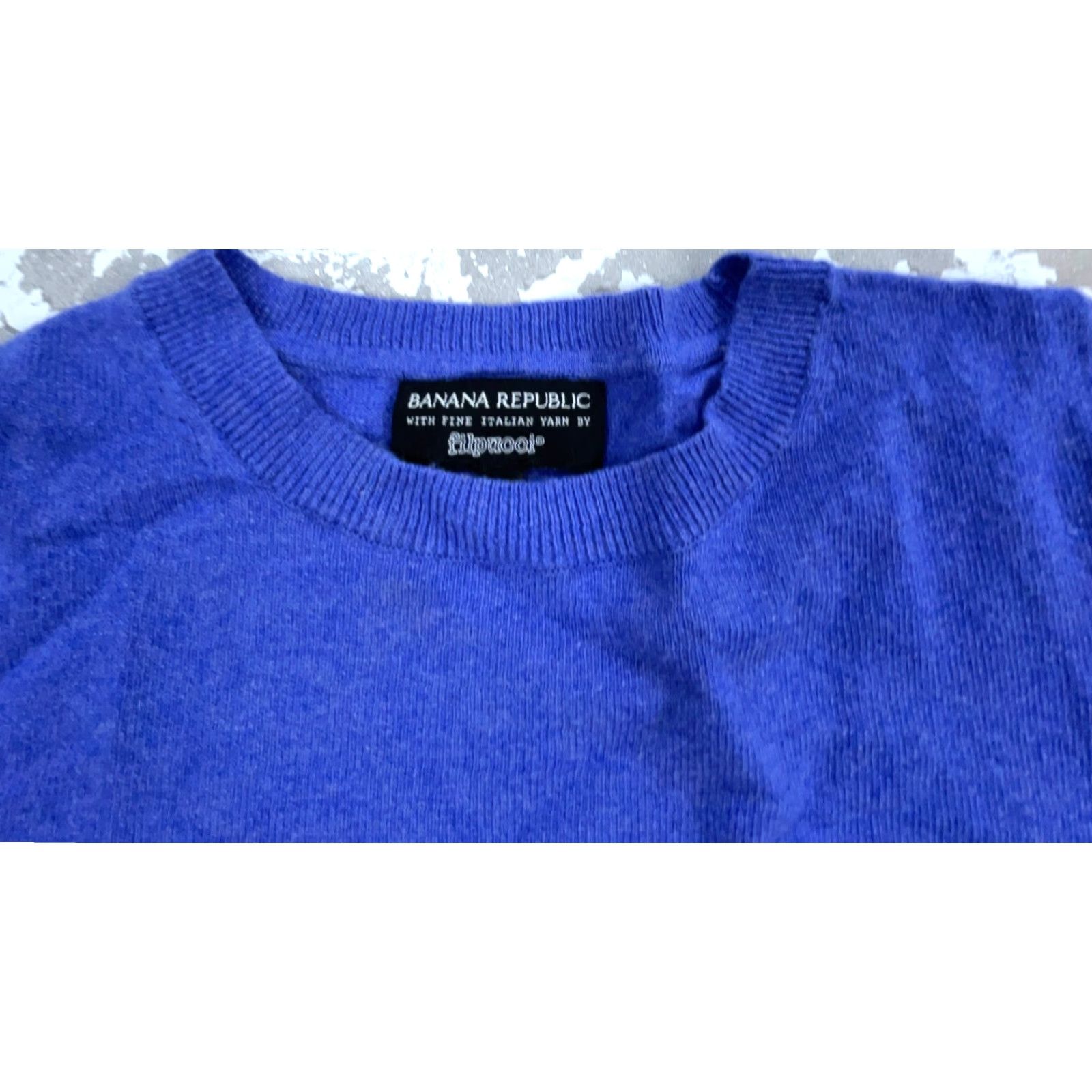 Banana Republic Banana Republic Sweater Women S Pullover Crew Neck Knit Solid Purple Wool Rayon Cashmere Nylon Modern Classic Size S / US 4 / IT 40 - 2 Thumbnail