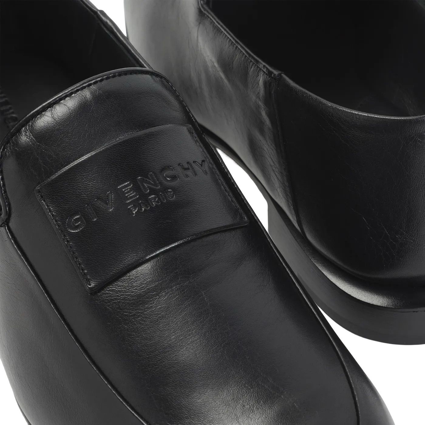 Givenchy GIVENCHY Black Lamb Leather Loafers New & Authentic (Men's s Size US 10.5 / EU 43-44 - 4 Thumbnail