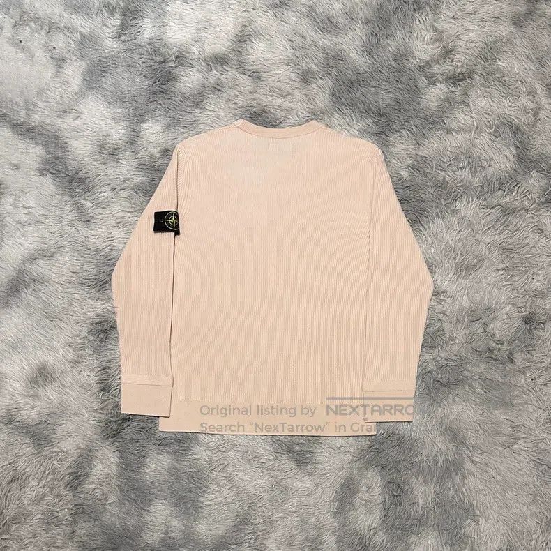 Stone Island Stone Island Wool Knit Sweater Cardigan Dust Pink Color Si Size US XXL / EU 58 / 5 - 2 Thumbnail