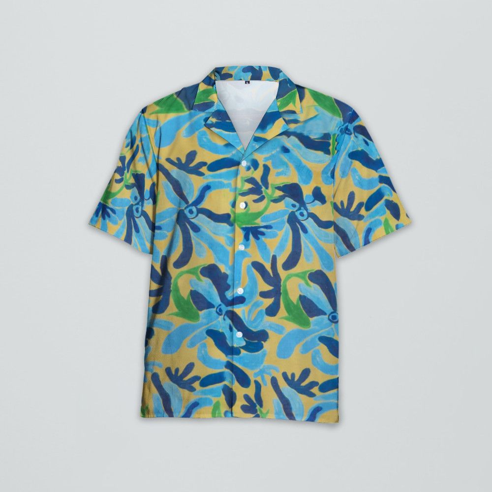Designer Graphic-Print Short-Sleeve Shirt Size US XL / EU 56 / 4 - 1 Thumbnail