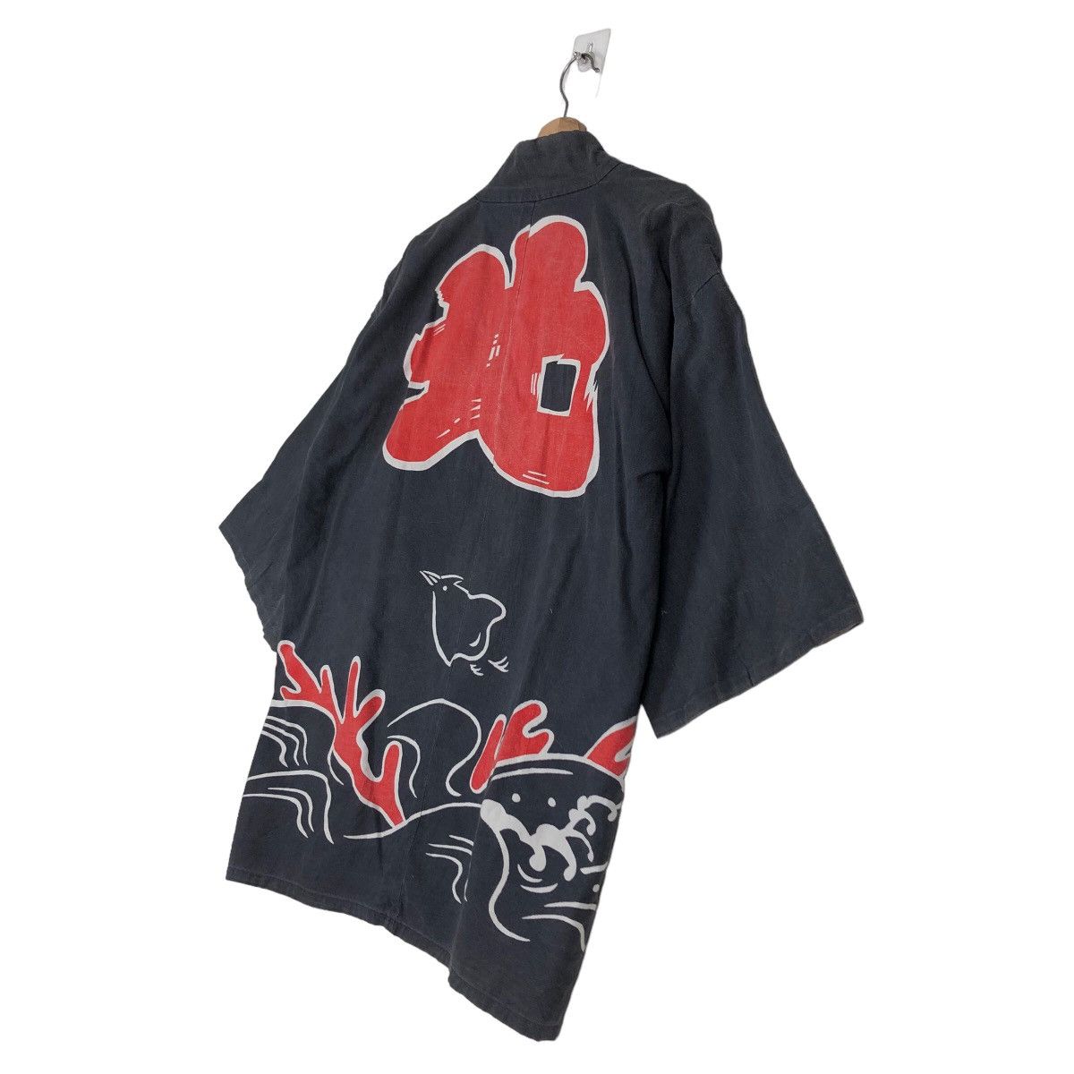 Japanese Brand 🔥Vintage Traditional Kimono Japan Big Logo Over Print Size US M / EU 48-50 / 2 - 9 Thumbnail