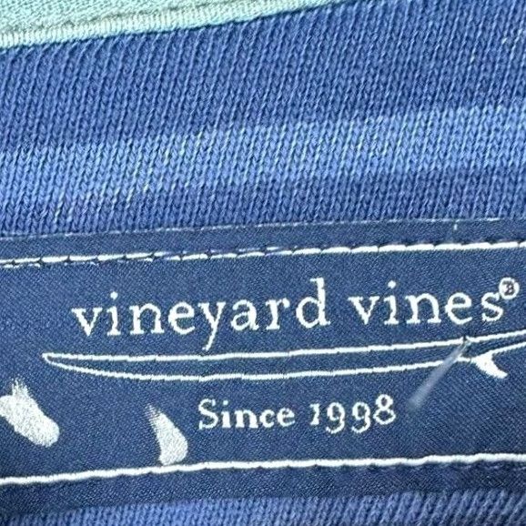 Vineyard Vines Vineyard Vines Sweatshirt Mens Small Blue Pullover Zip Breathable Logo Solid Ranch? Size US S / EU 44-46 / 1 - 5 Thumbnail