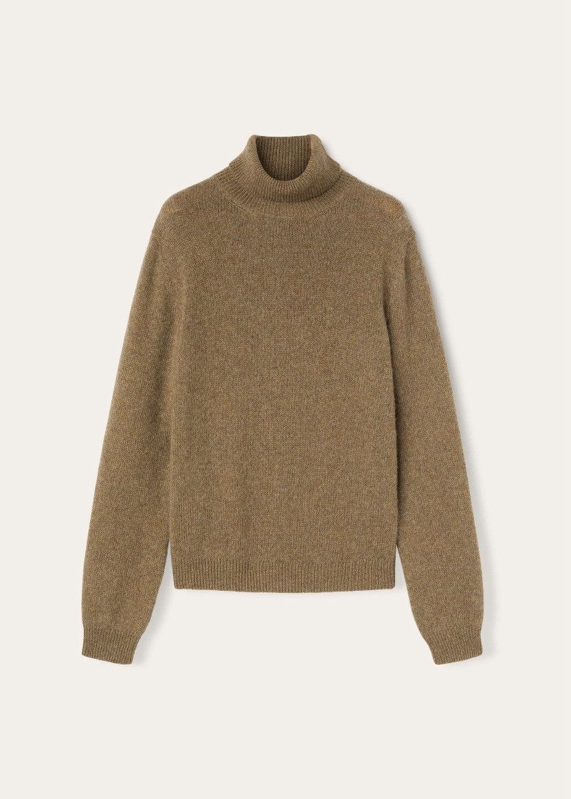 Loro Piana o1srvl11e0725 FAO6884 Turtleneck Cashmere Sweater in Brown Size XS / US 0-2 / IT 36-38 - 1 Thumbnail