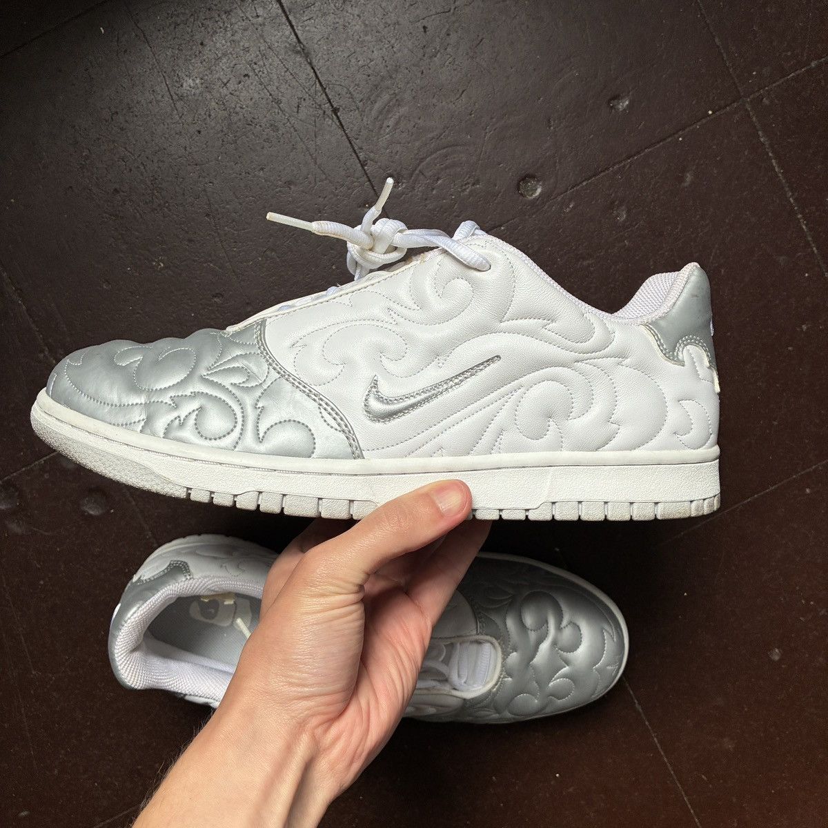 Vintage 2003 NIKE DUNK CAMPU FC SILVER sb doom kith utura heineken Size US 11.5 / EU 44-45 - 1 Thumbnail