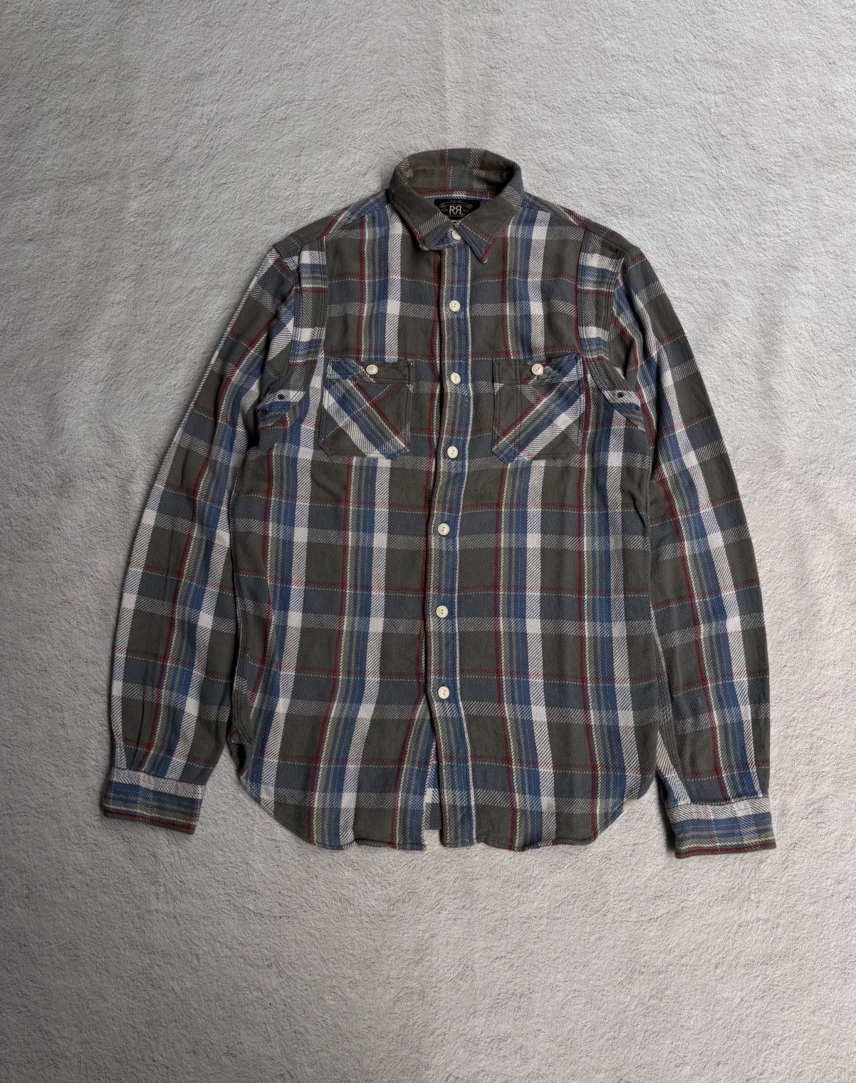 RRL Ralph Lauren RRL ralph lauren double RL plaid flanel Size US M / EU 48-50 / 2 - 1 Thumbnail