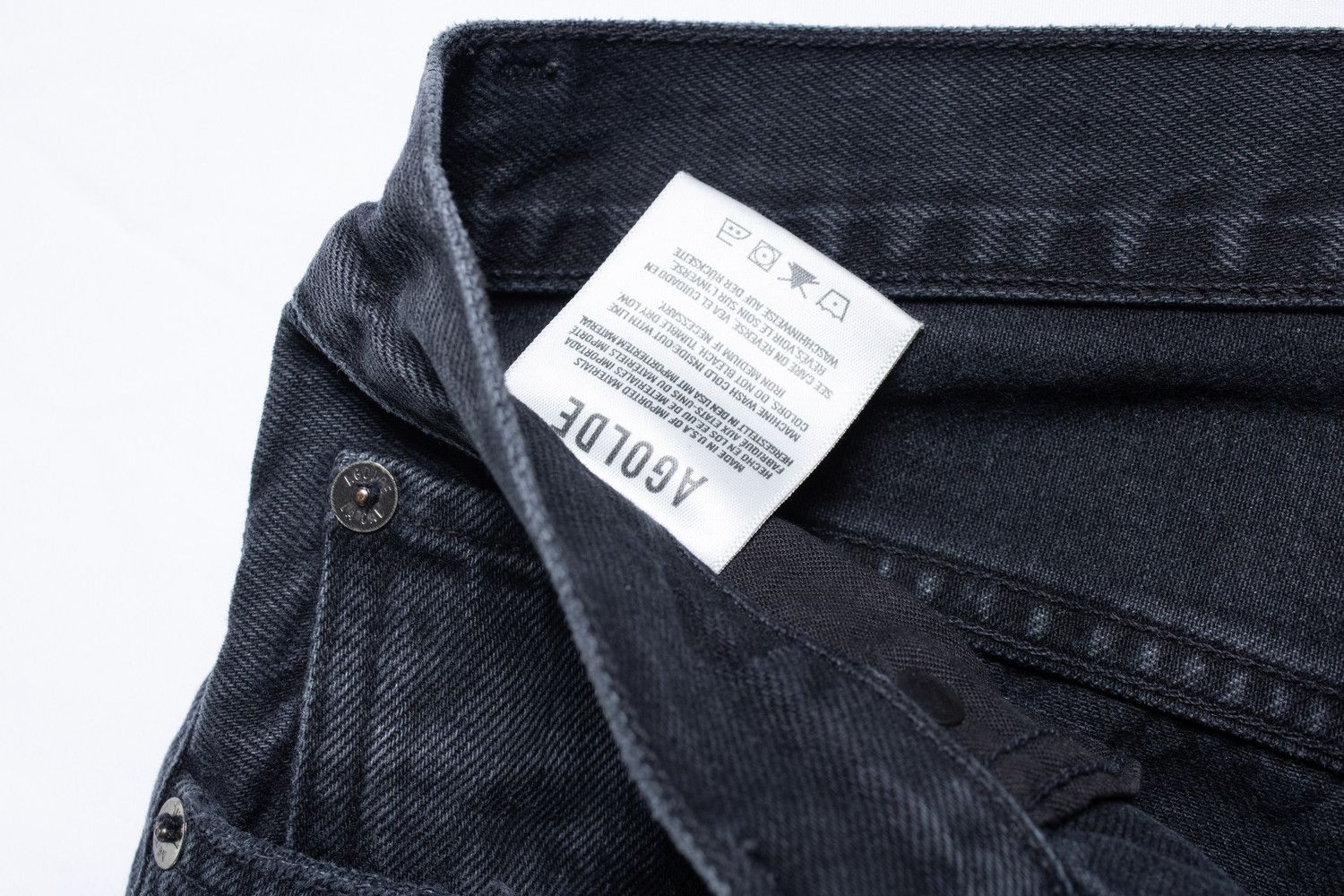 Agolde Agolde, Cleo jeans in black Size 26" / US 2 / IT 38 - 6 Thumbnail