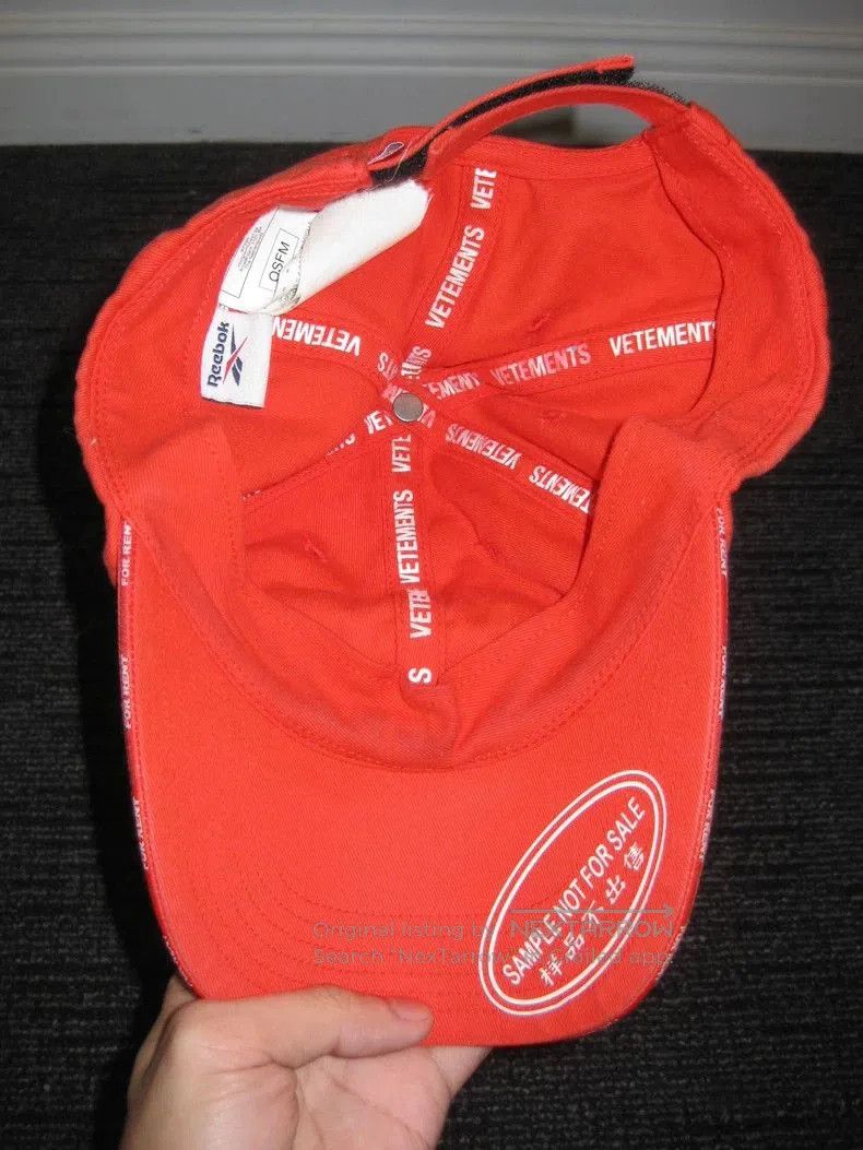 Vetements Vetements SS20 For Rent Cap. Size ONE SIZE - 5 Thumbnail