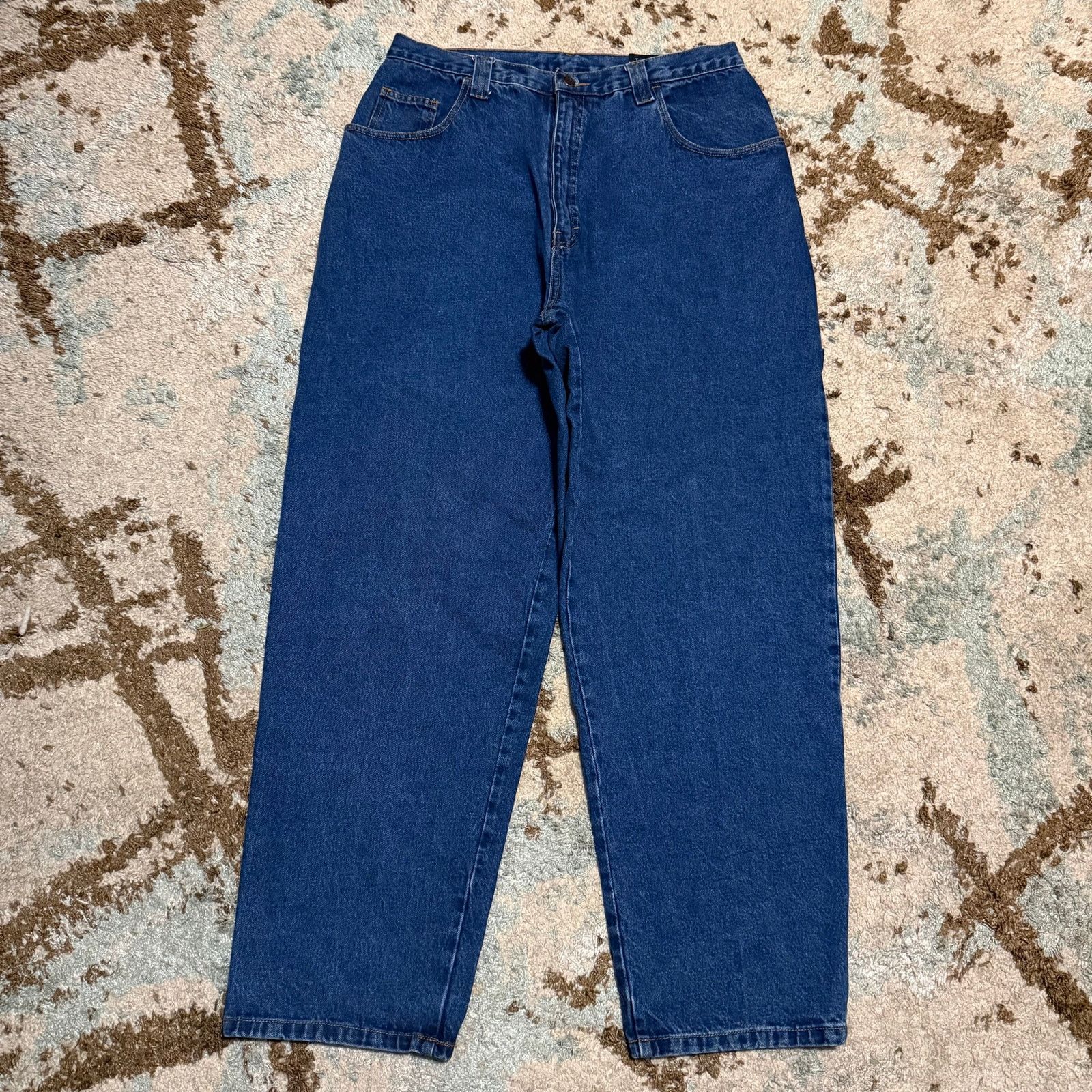 Tommy Hilfiger × Vintage Vintage Tommy Hilfiger Baggy Carpenter Jeans 34x32 Big Logo Size US 34 / EU 50 - 2 Thumbnail
