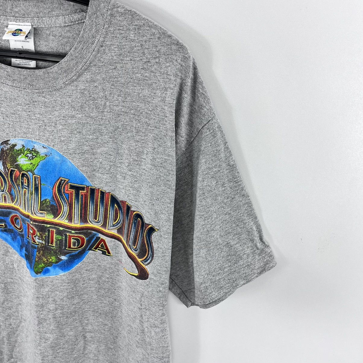 Gildan Universal Studios Florida Big Logo T-Shirt Grey Size L Size US L / EU 52-54 / 3 - 3 Thumbnail