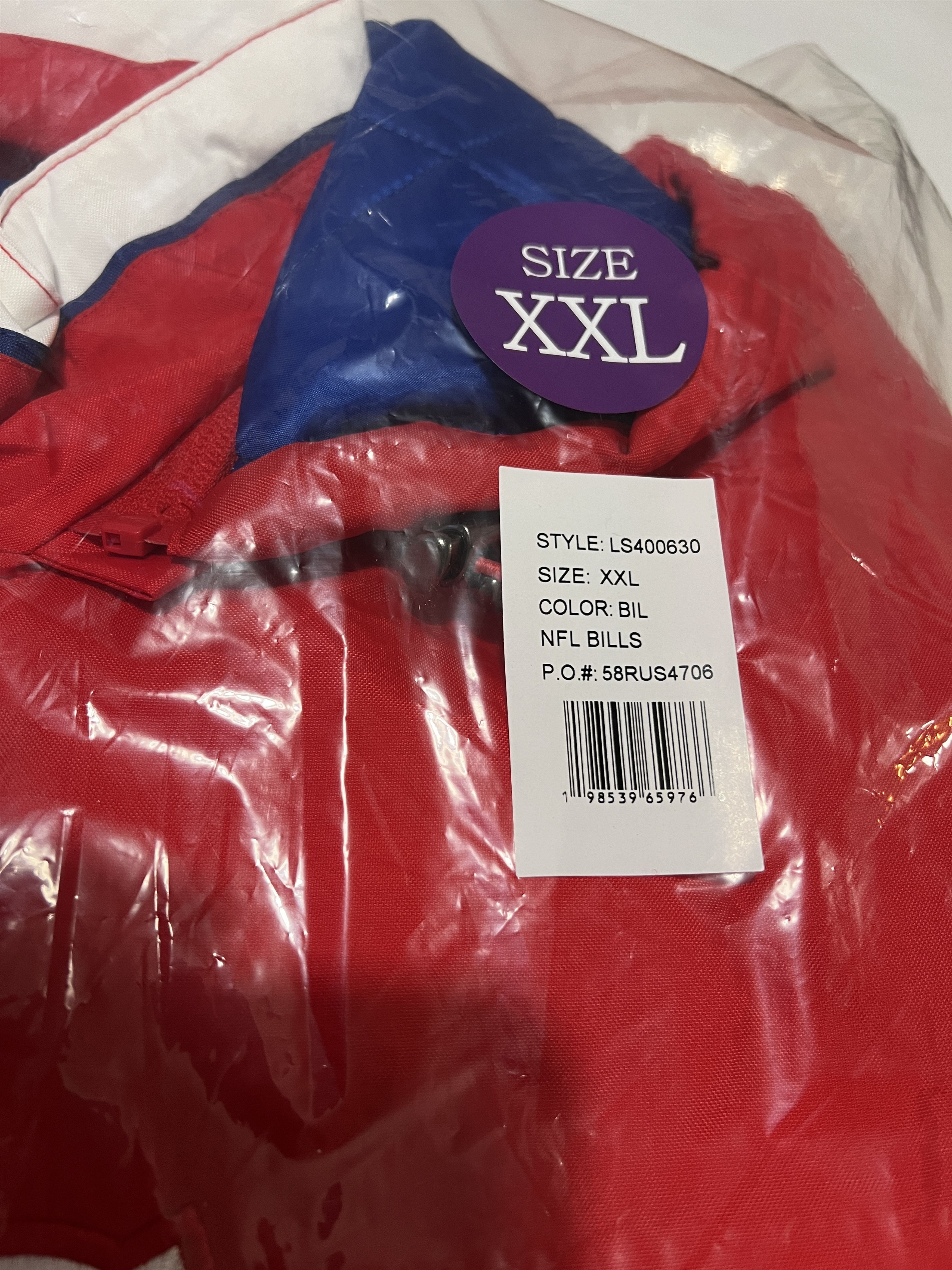 Drake OVO x NFL BUFFALO BILLS STARTER® SIDELINE PUFFER JACKET Size US XXL / EU 58 / 5 - 3 Thumbnail