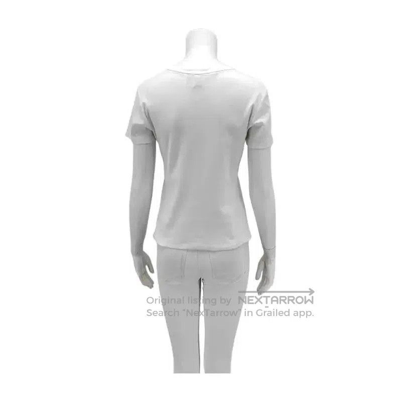 Louis Vuitton Louis Vuitton Summer White Cotton T-Shirt . Size S / US 4 / IT 40 - 2 Thumbnail