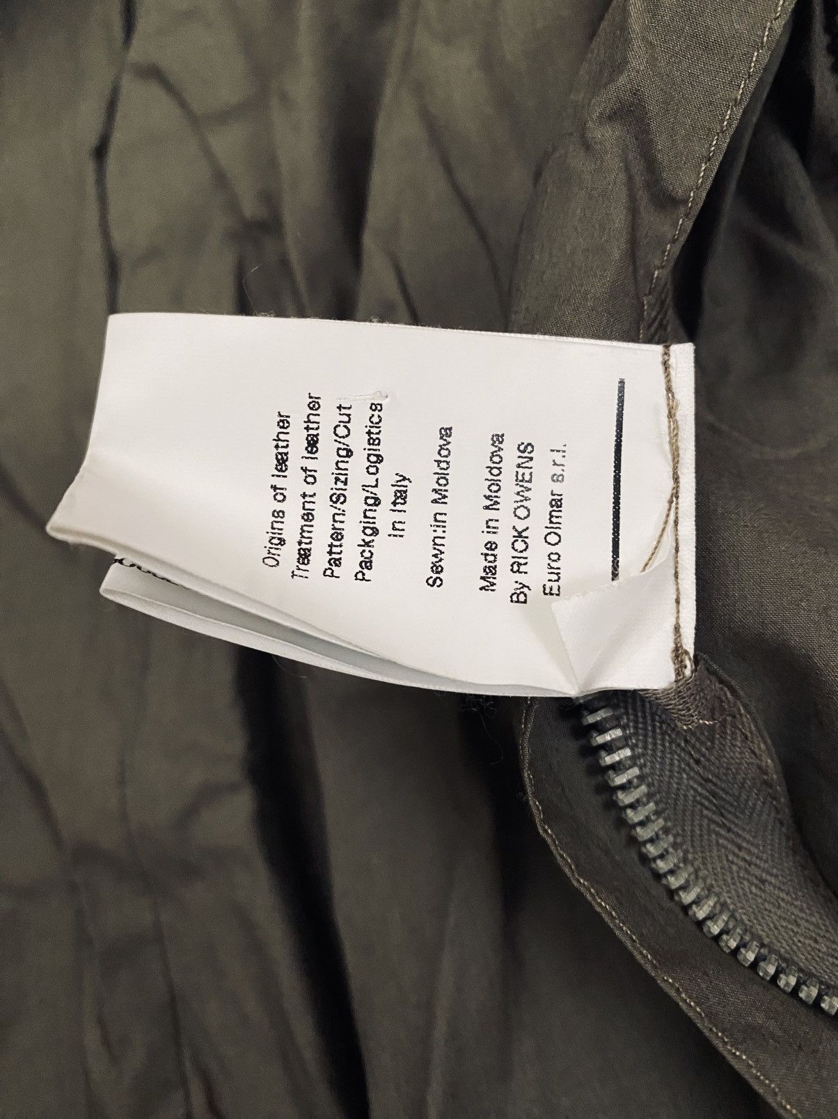 Rick Owens Rick Owens Blistered Lamb High Neck Intarsia DNA Dust Jacket Size US L / EU 52-54 / 3 - 11 Thumbnail